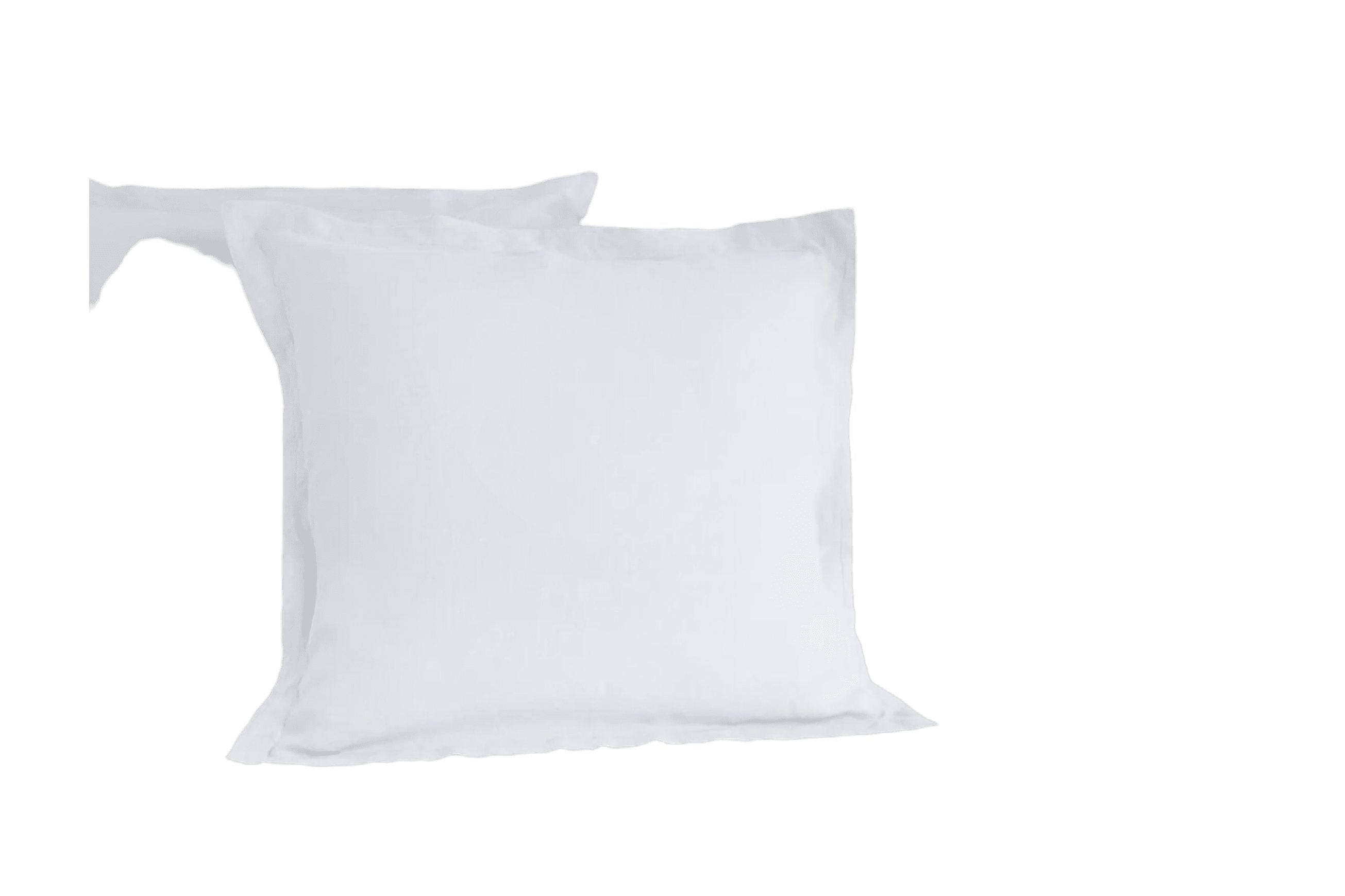 Linen Pillow Cases Stone Standard Pair