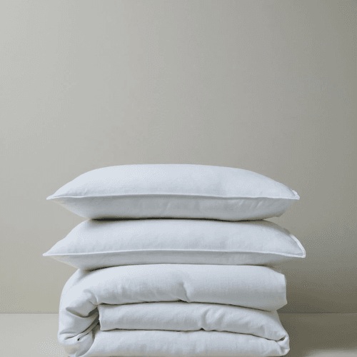 Ravello Pillowcase Pair - White | Standard, King or Euro Size
