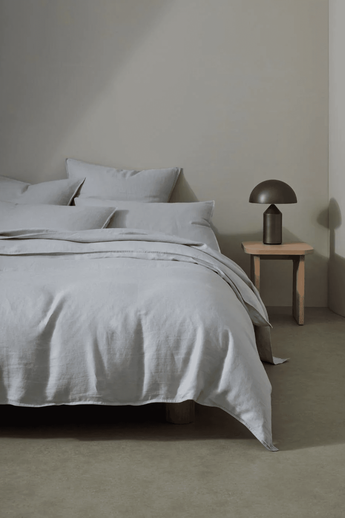 Ravello Pillowcase Pair - Silver | Standard, King or Euro Size