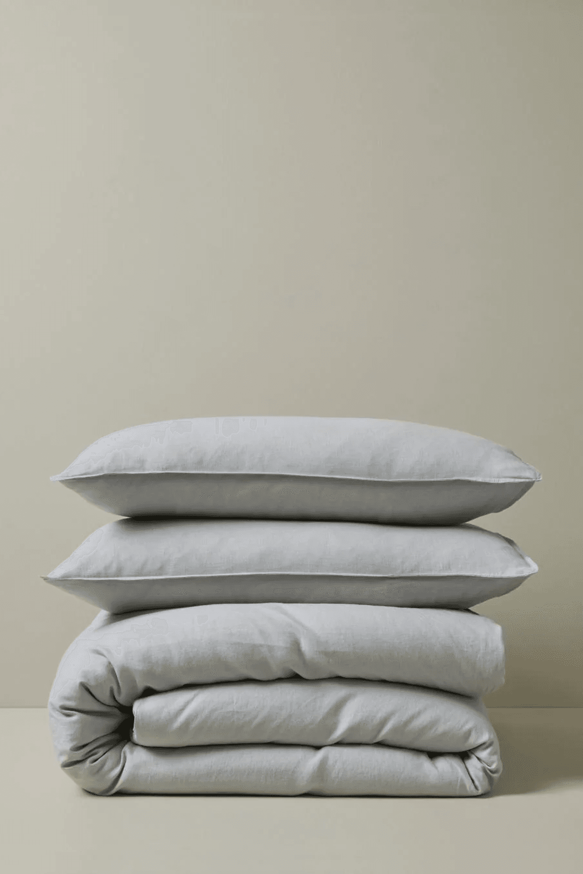 Ravello Pillowcase Pair - Silver | Standard, King or Euro Size