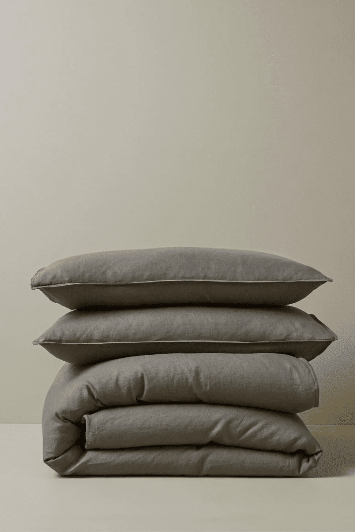 Ravello Pillowcase Pair - Charcoal | Standard, King or Euro Size