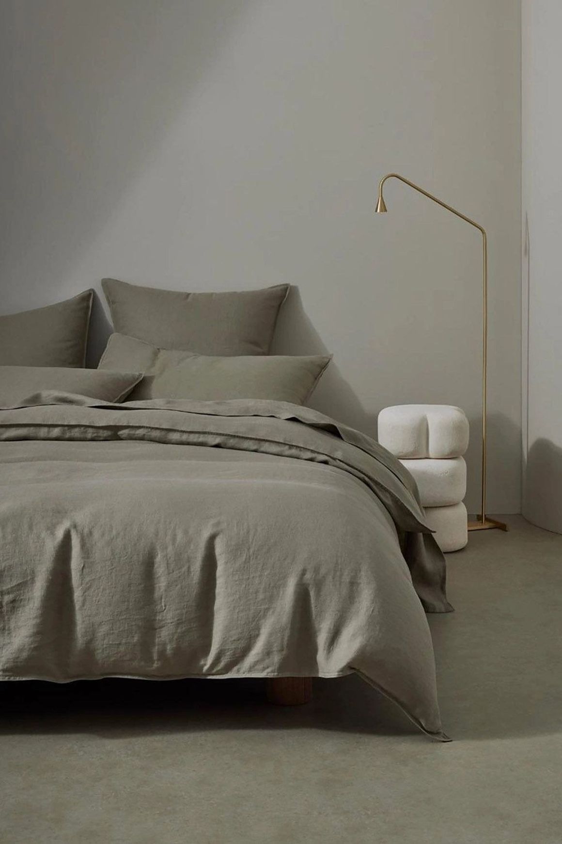 Ravello Pillowcase Pair - Caper | Standard, King or Euro Size