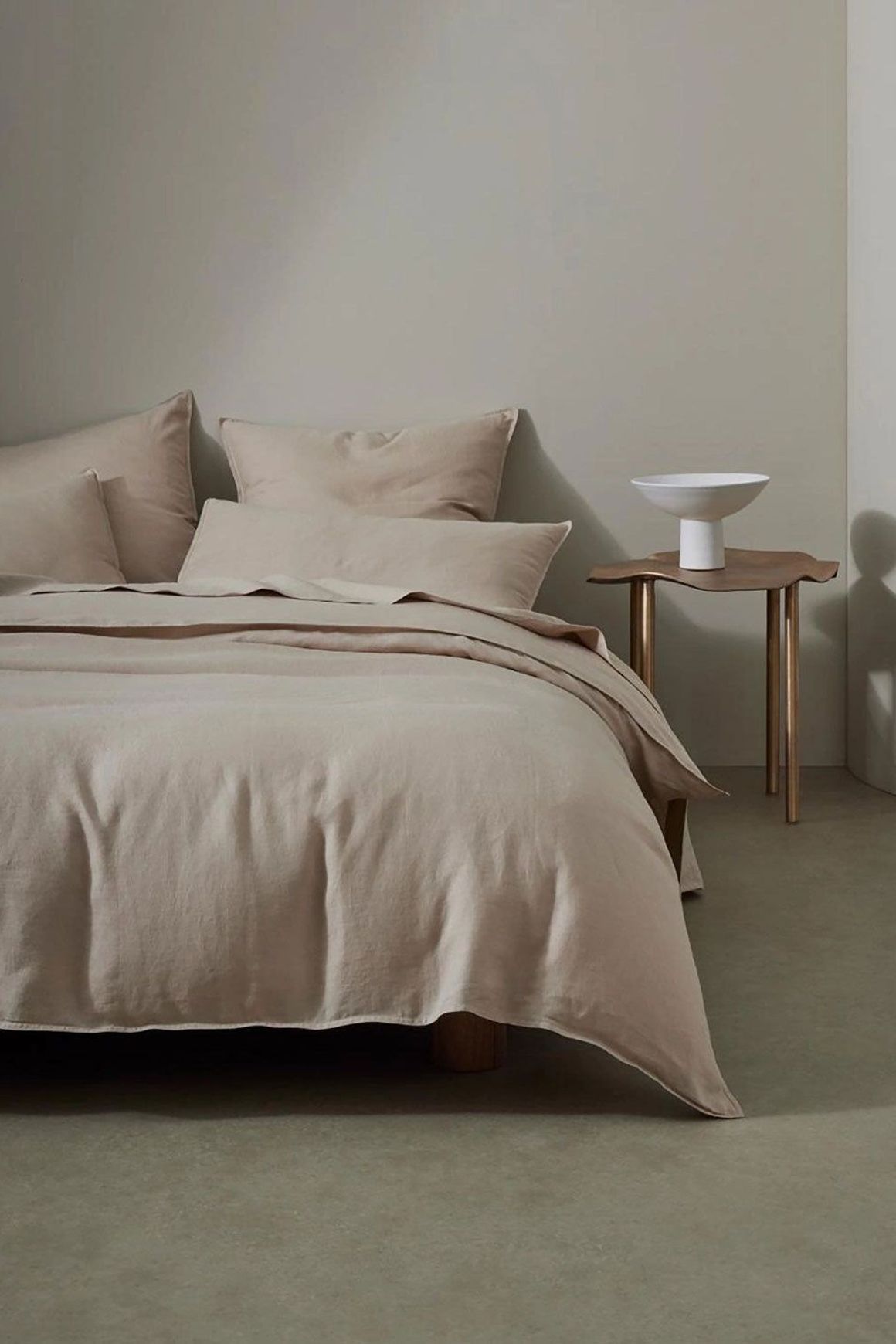 Ravello Pillowcase Pair - Shell | Standard, King or Euro Size