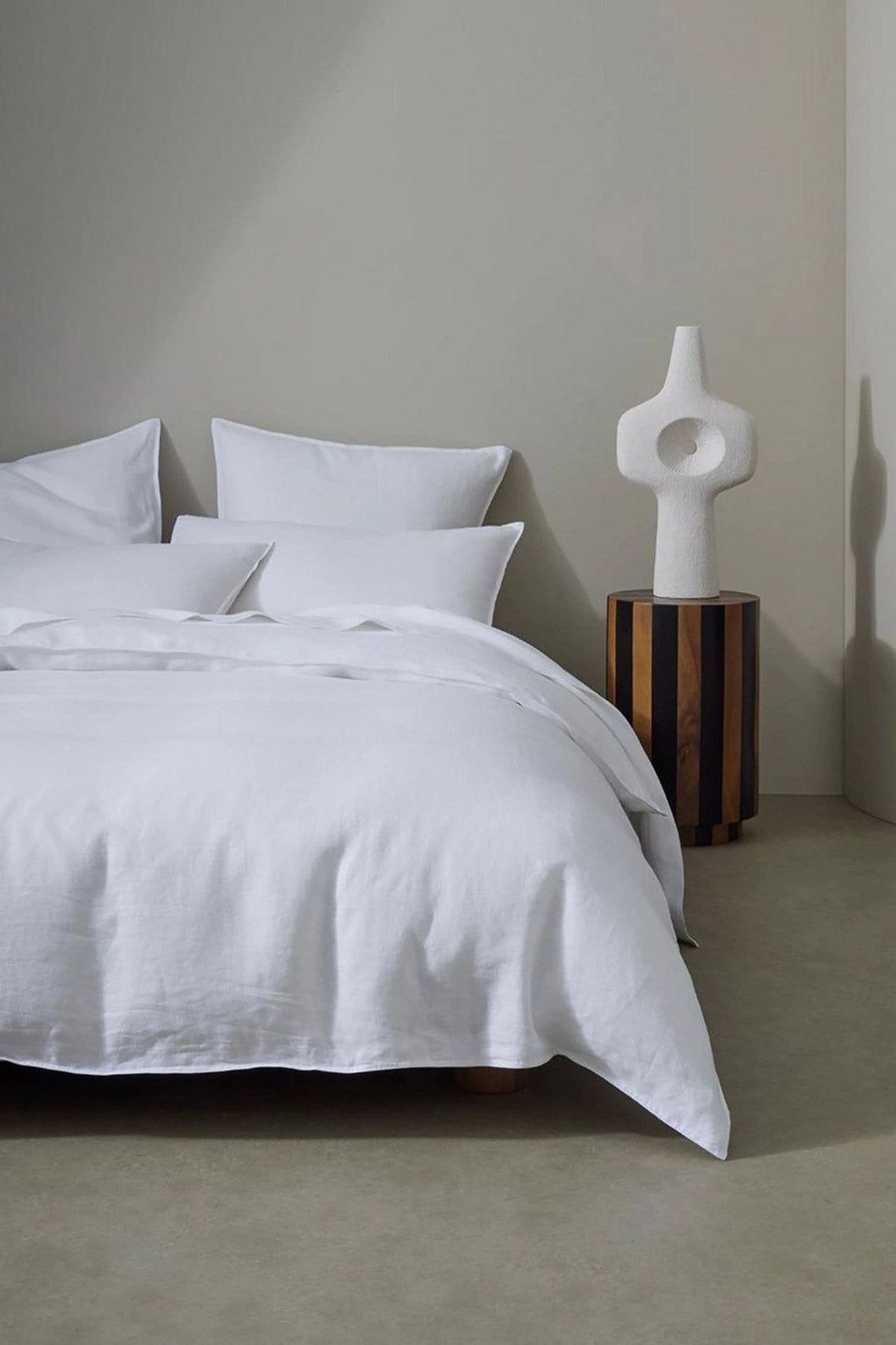 Ravello Pillowcase Pair - White | Standard, King or Euro Size