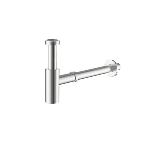 Swiss Deluxe Bottle Trap 32mm Brushed Stainless Steel