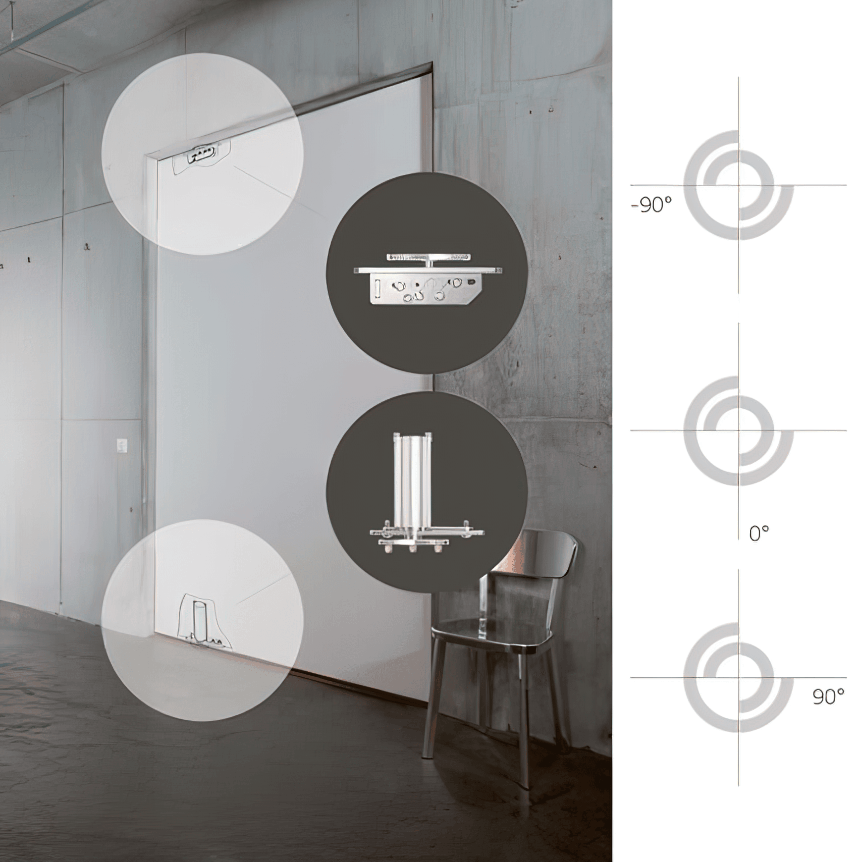 FritsJurgens System 3 Fully Sprung Concealed Pivot
