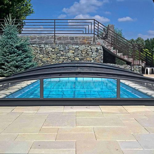 Azure Angle – Set Size Pool Enclosure