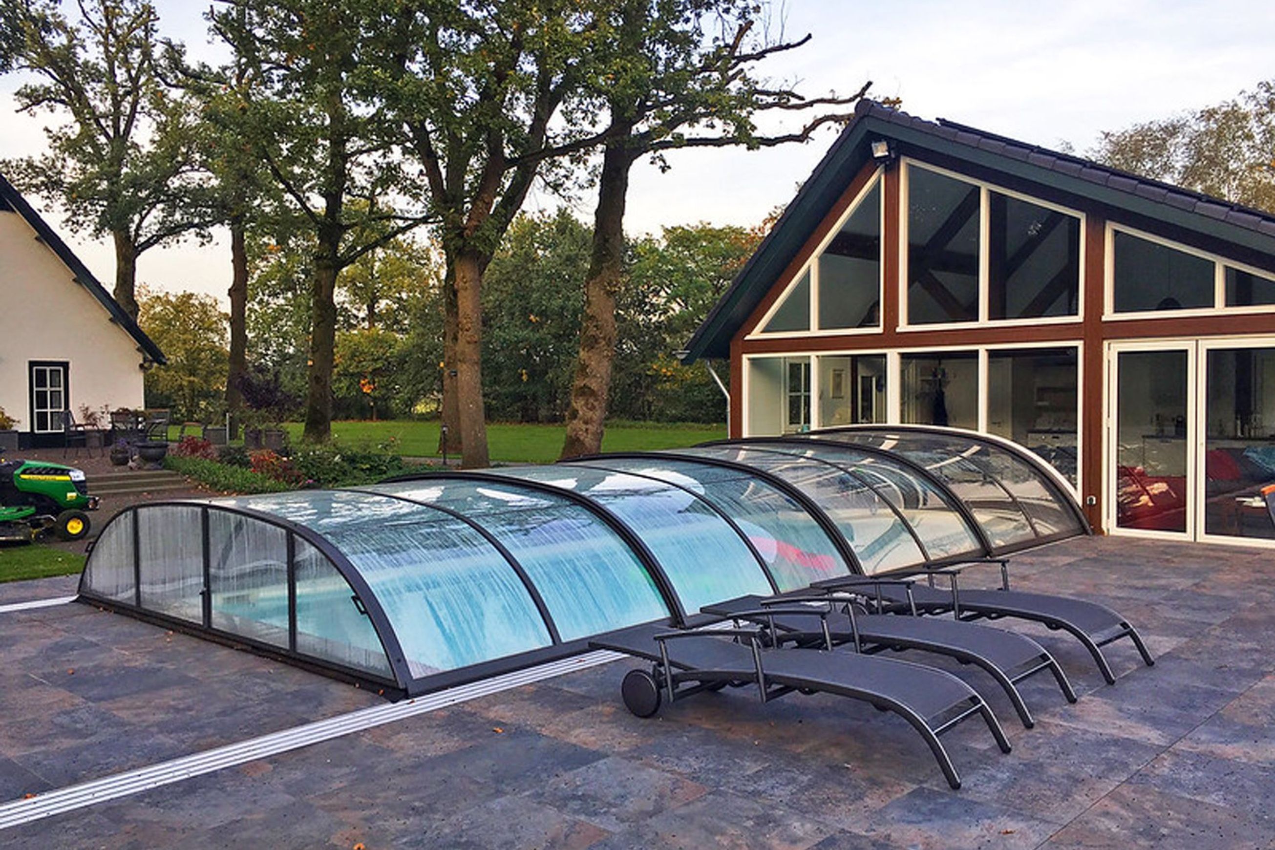 Elegant Pool Enclosure
