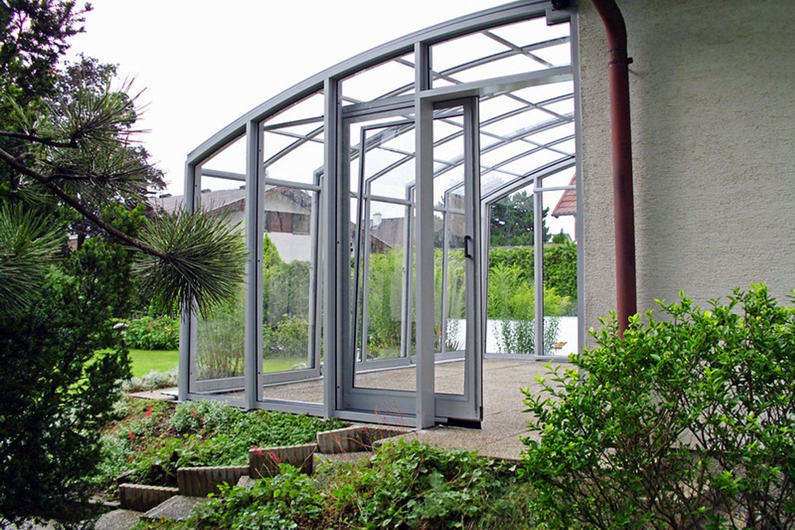 Corso Solid Pool Enclosure