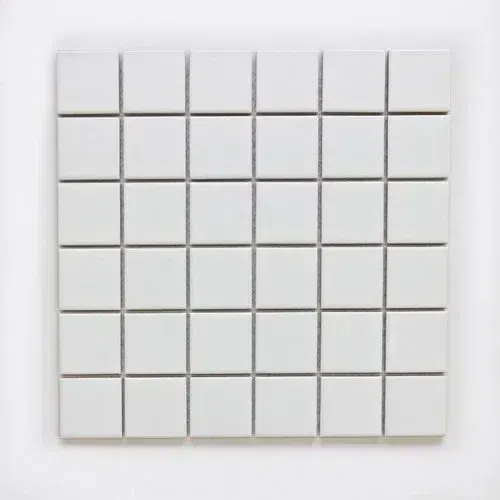 White Matt | Pool Mosaic Tiles