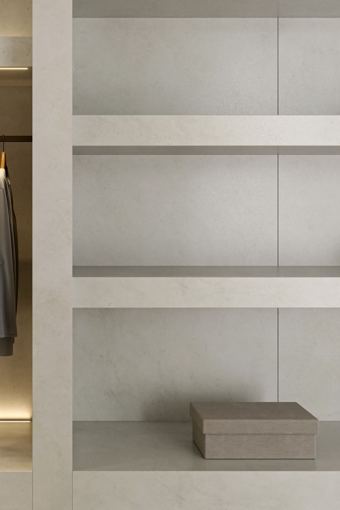 Dekton, Sandik