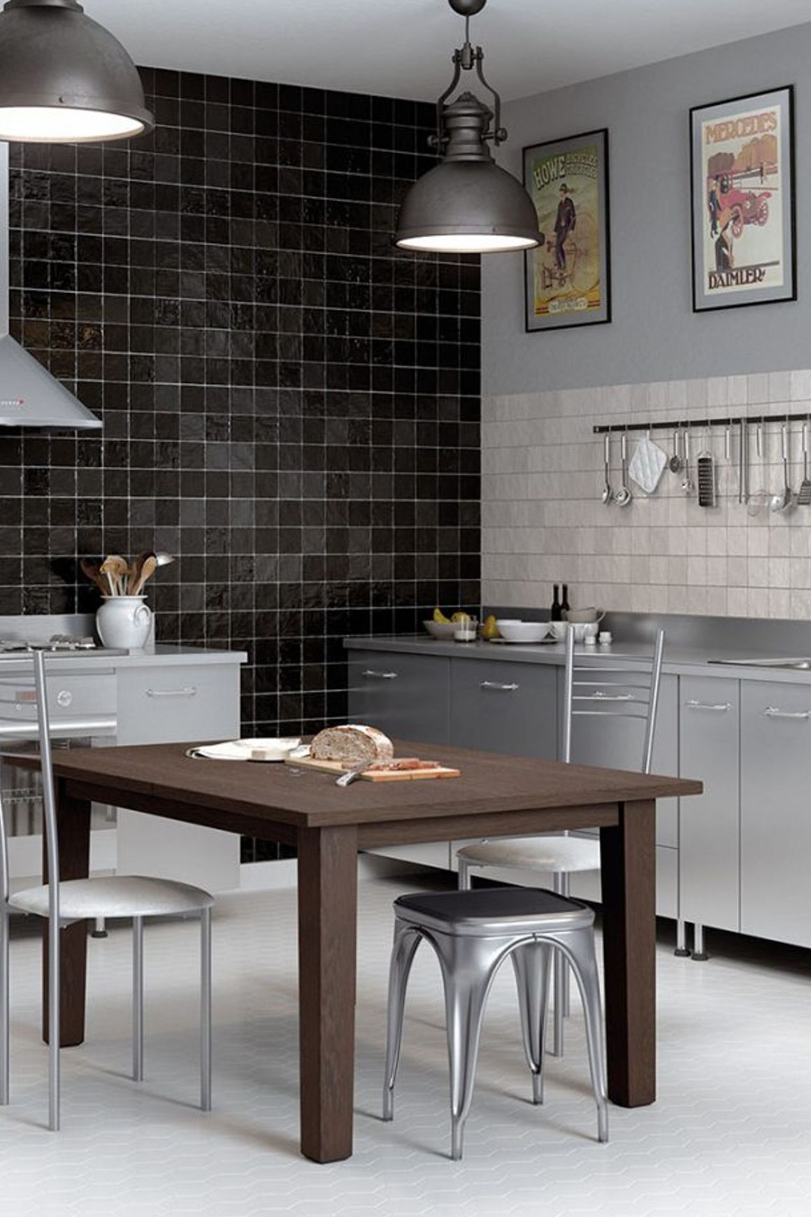 Mallorca Satin Tiles by Equipe