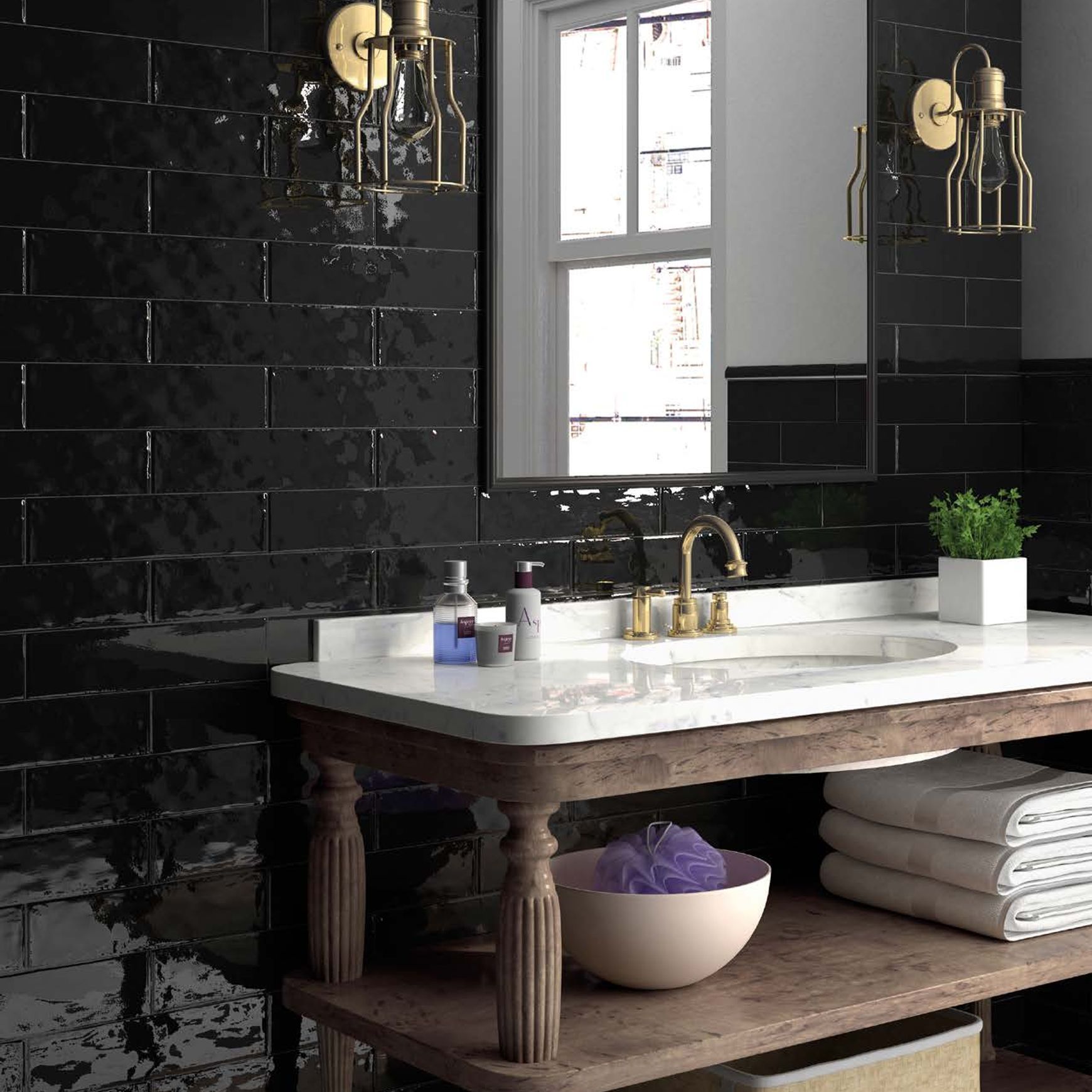Cottage Subway Wall Tile by Equipe Ceramicas