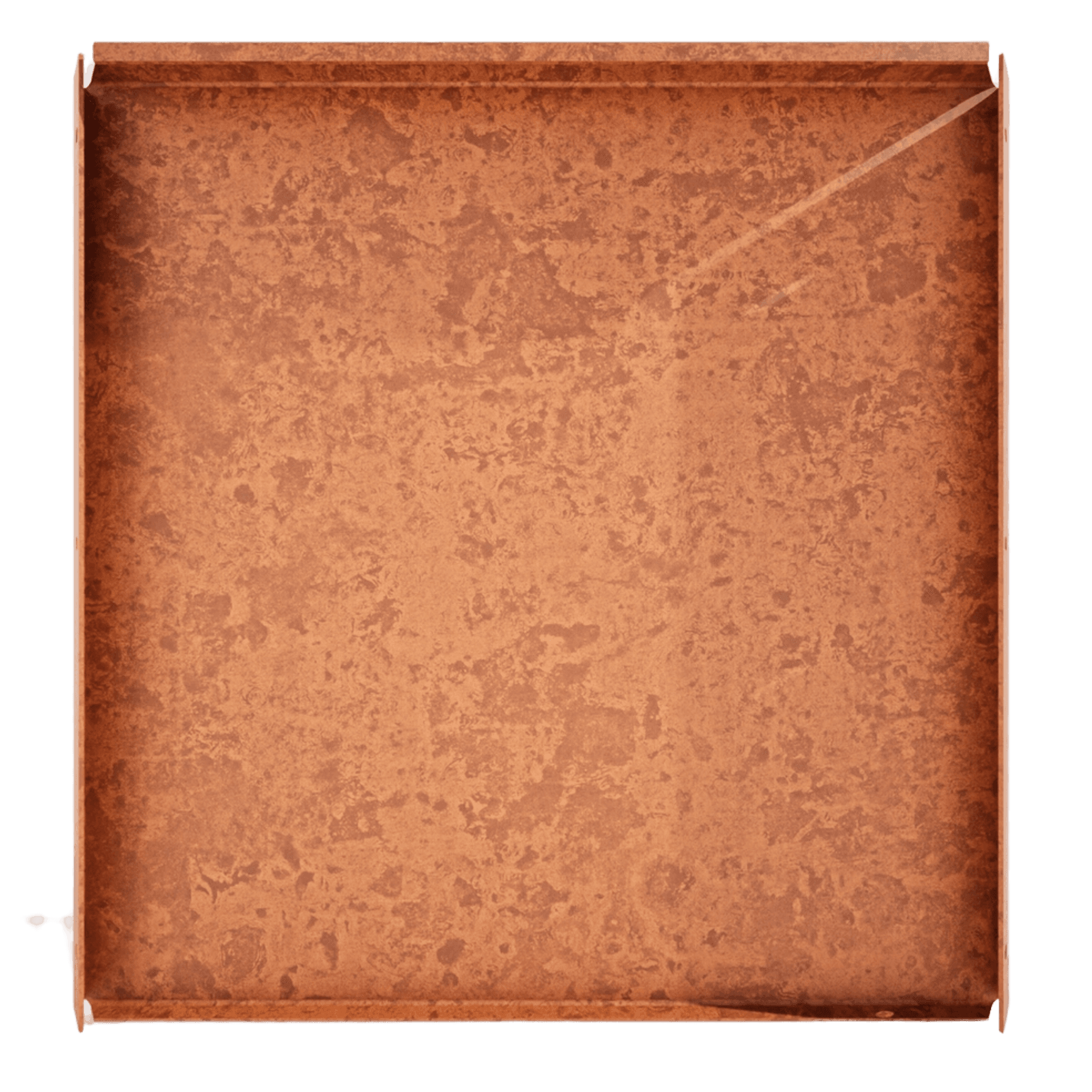 Corten Panels For Custom Planters – 400mm High