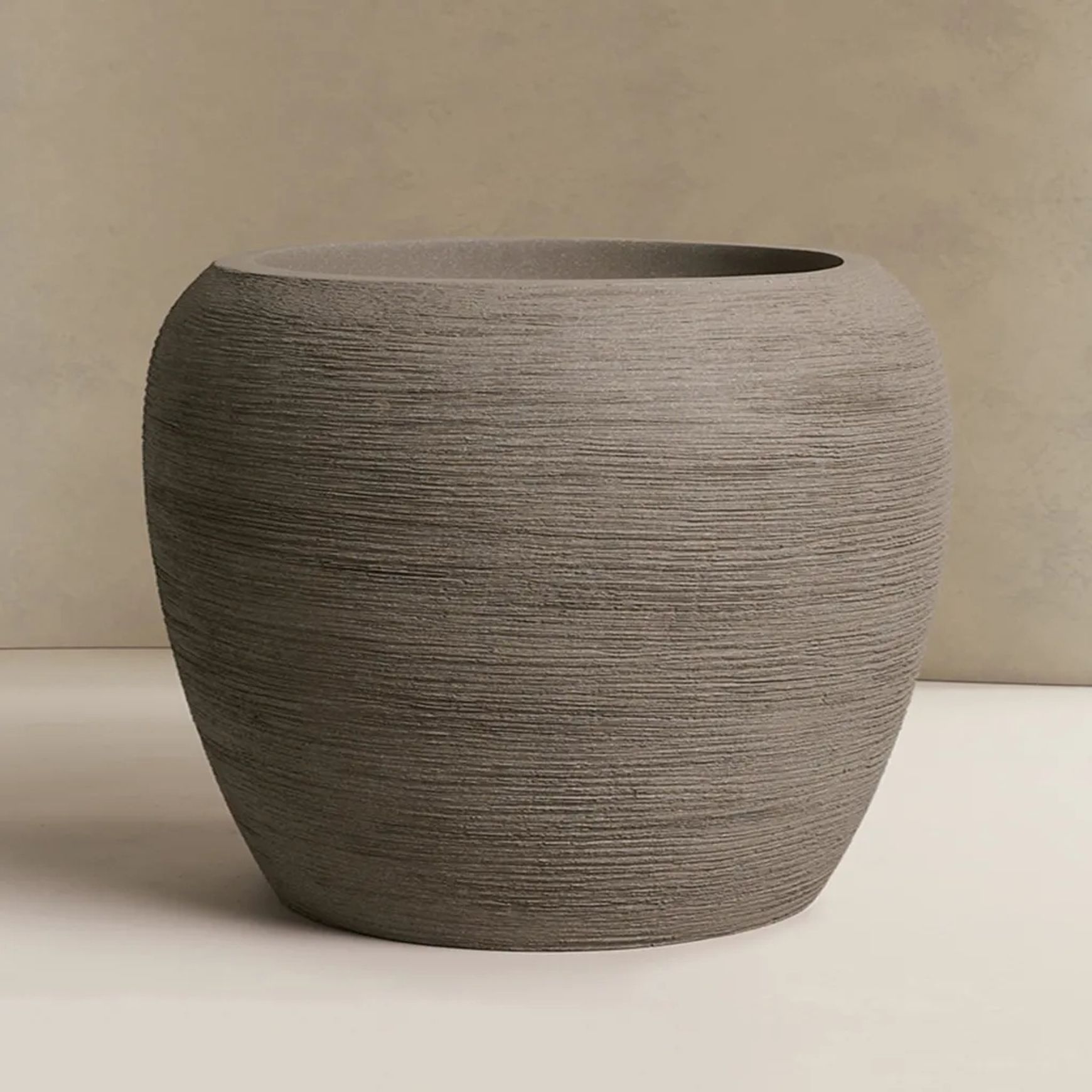 Stone Lunar Surface Calix 3328 Pot
