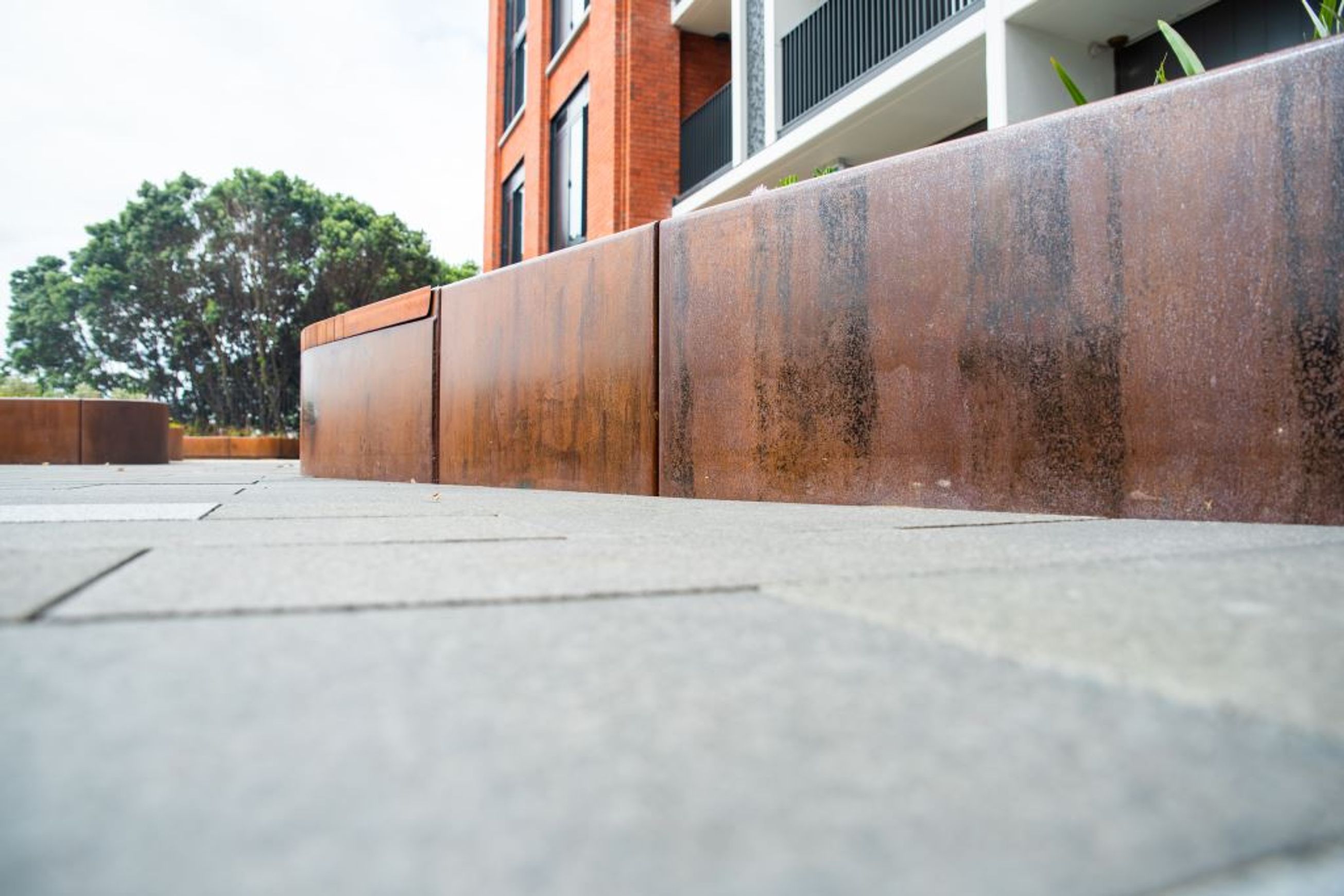 Steel Corten Planter Box