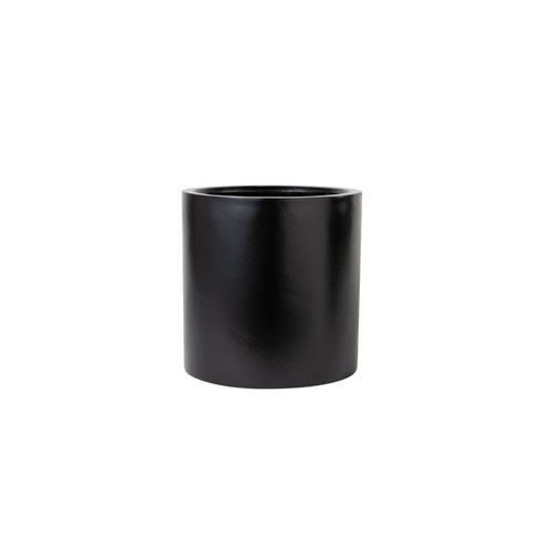 Black Cylinder 425 Planter