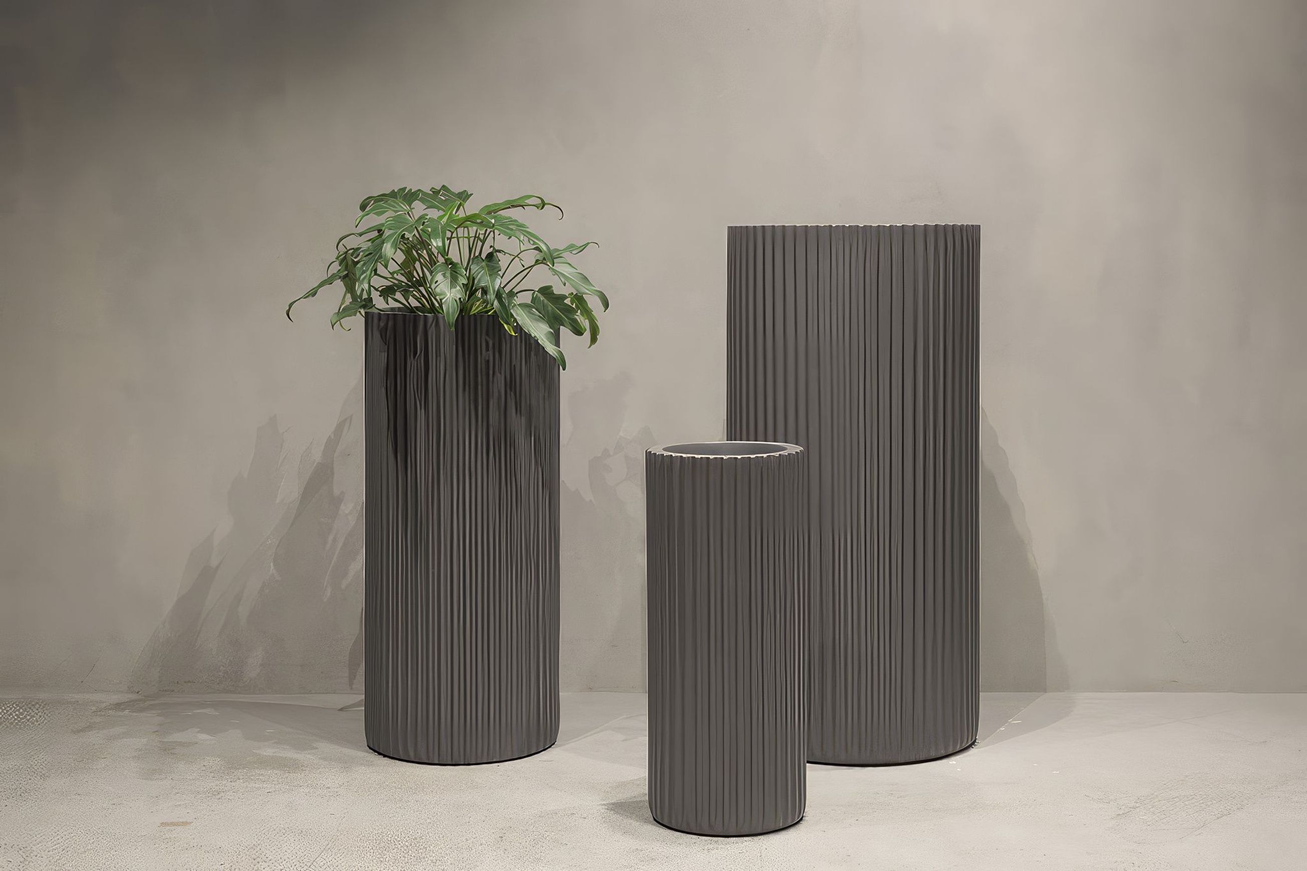 Hibernate 90 Degrees Tall Ribbed - Slate