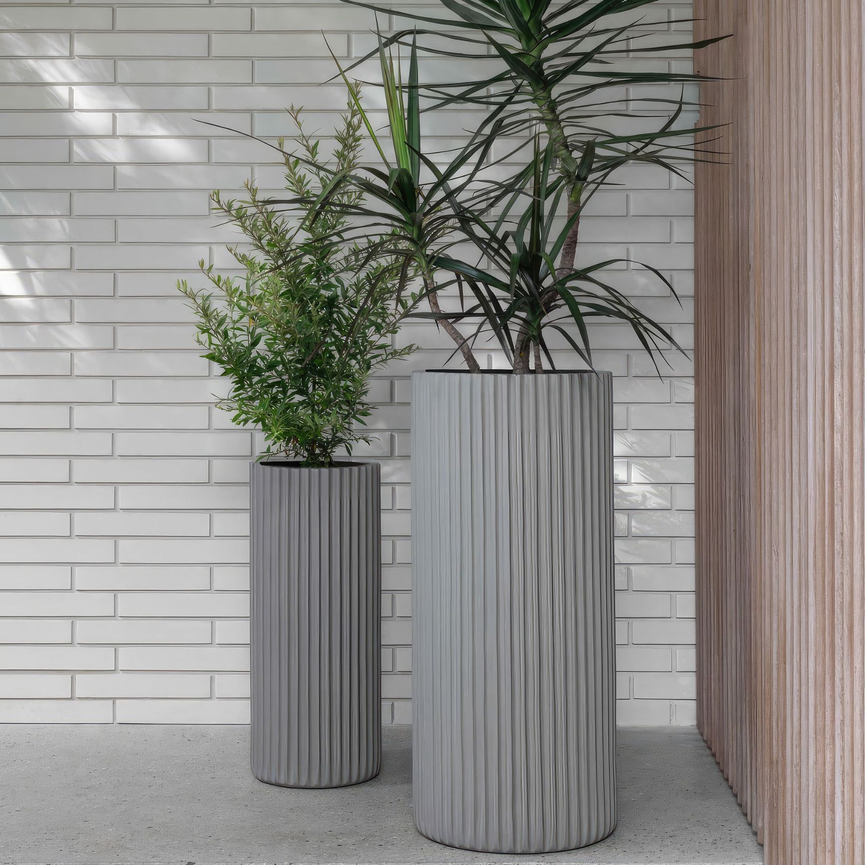 Hibernate 90 Degrees Tall Ribbed - Clay