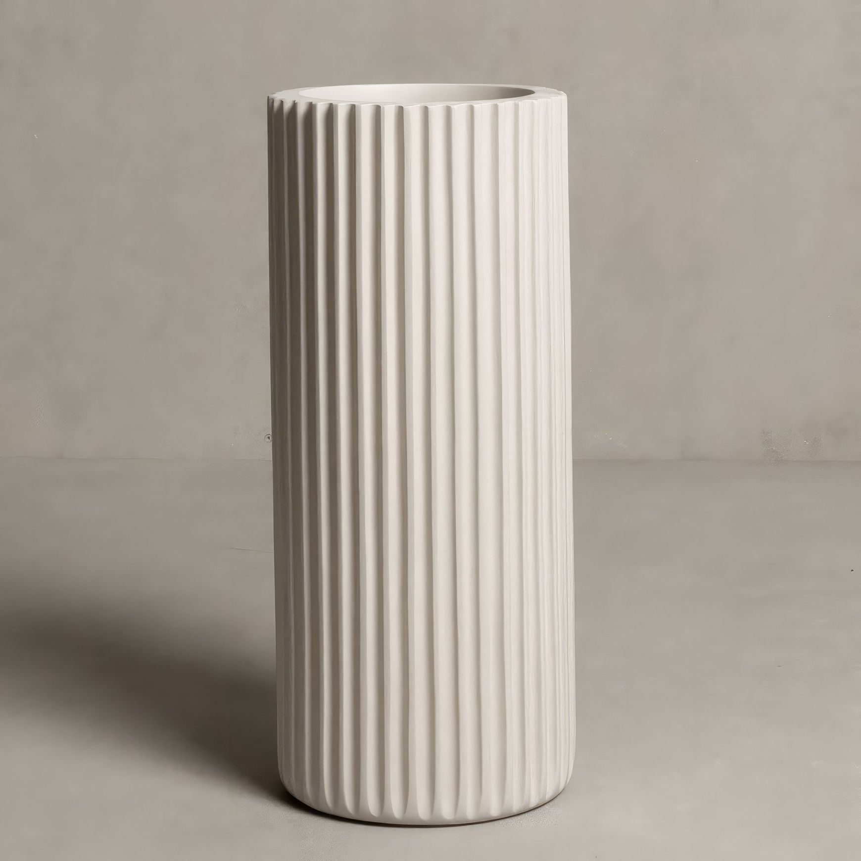 Hibernate 90 Degrees Tall Ribbed - Stone