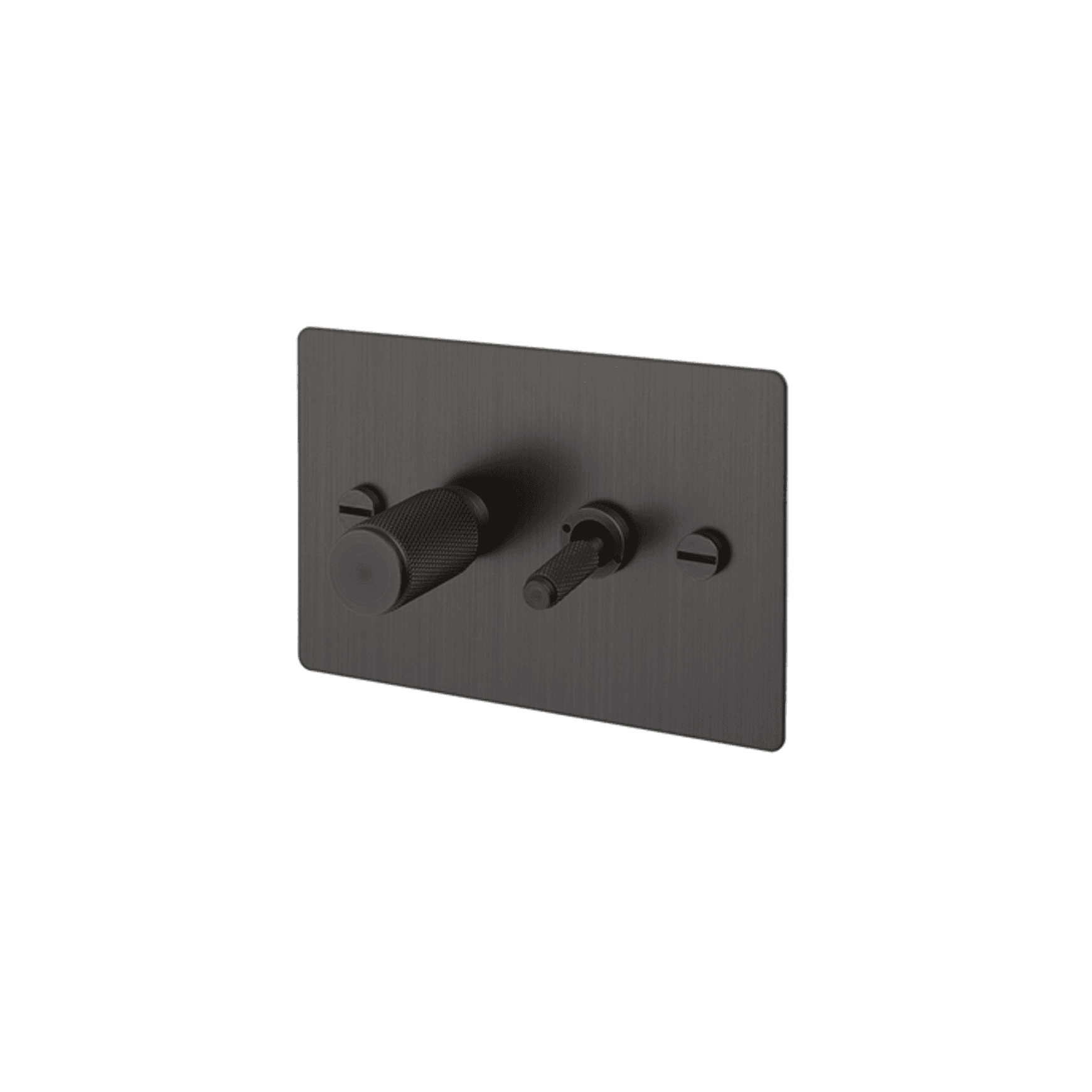 Buster + Punch 2G Toggle+Dimmer Horizontal Cross
