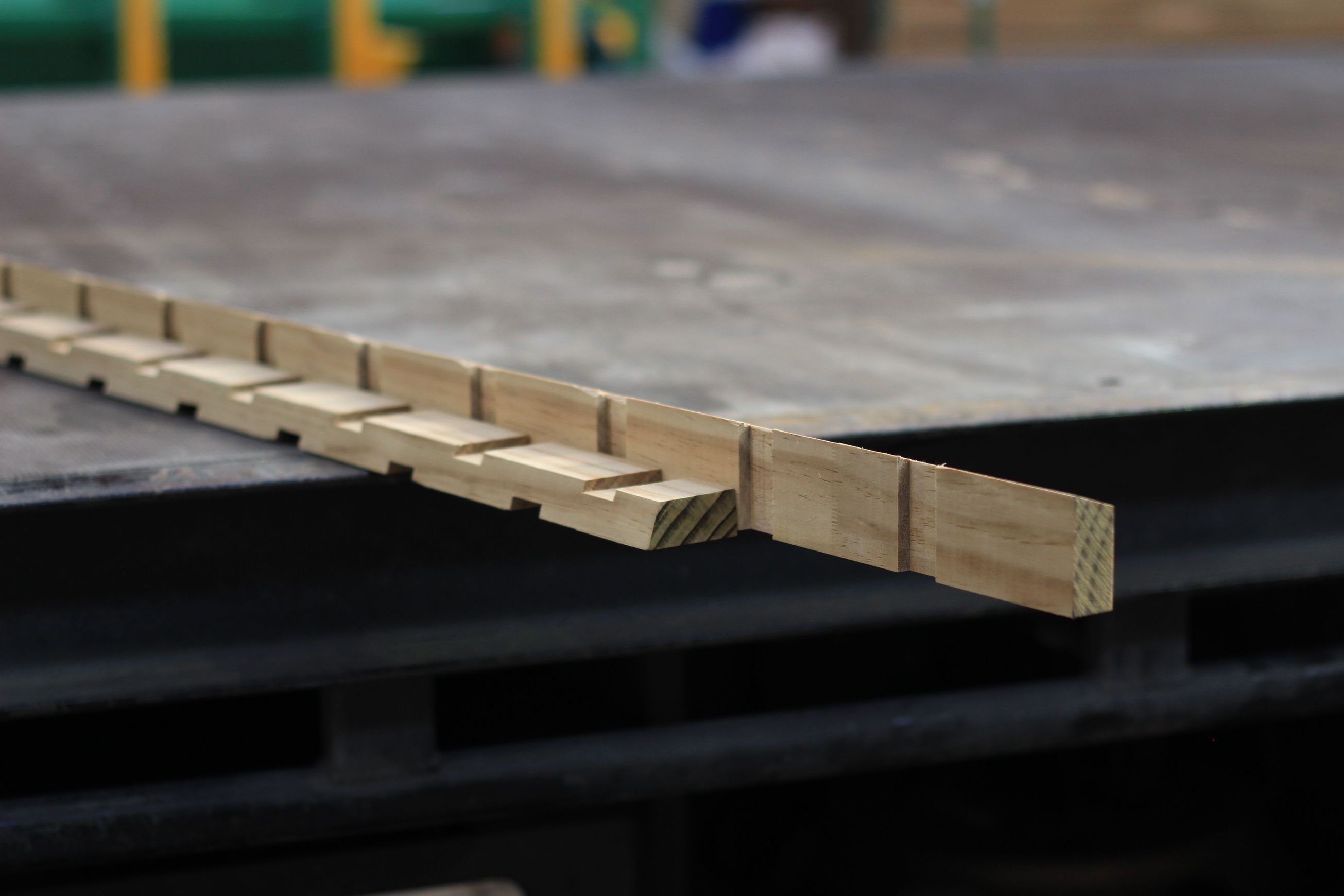 EB3 MP Castellated Timber Cavity Batten