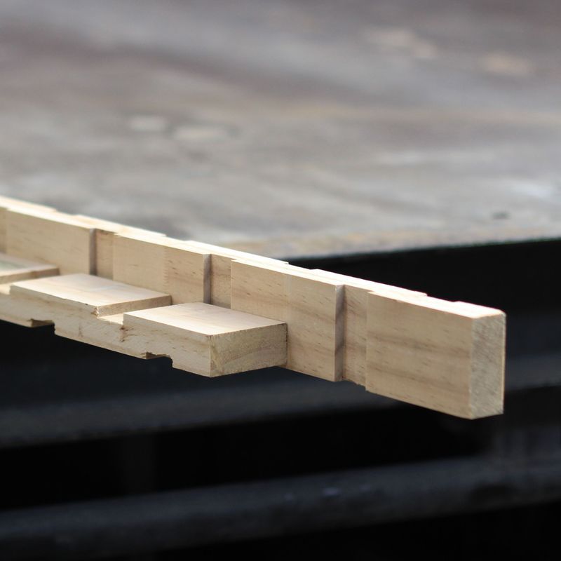 EB1 MP Castellated Timber Cavity Batten