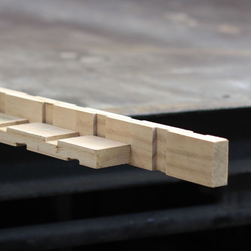 EB1 Castellated Timber Cavity Batten