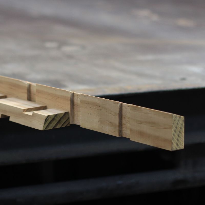 EB3 Castellated Timber Cavity Batten