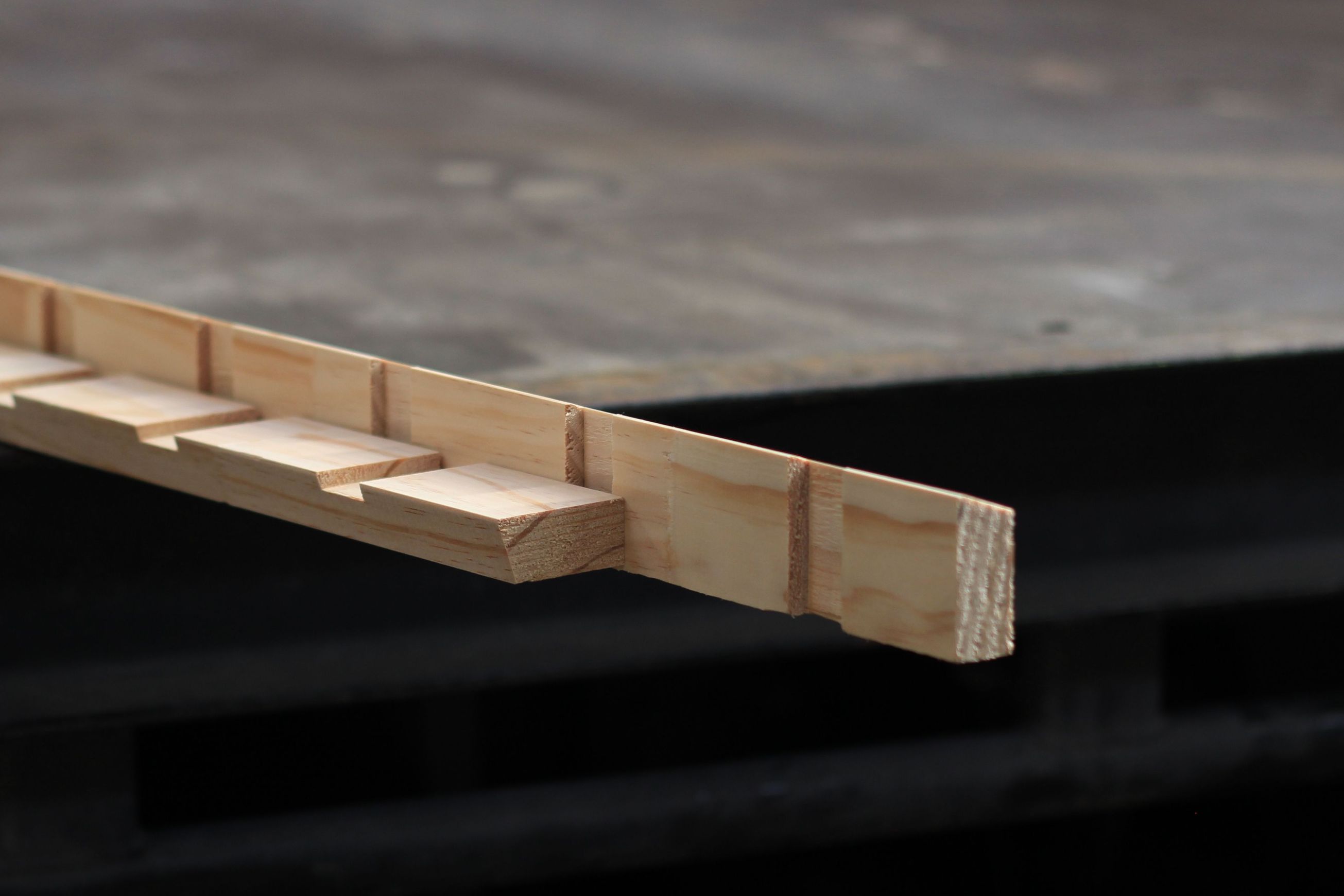 EB5 Castellated Timber Cavity Batten