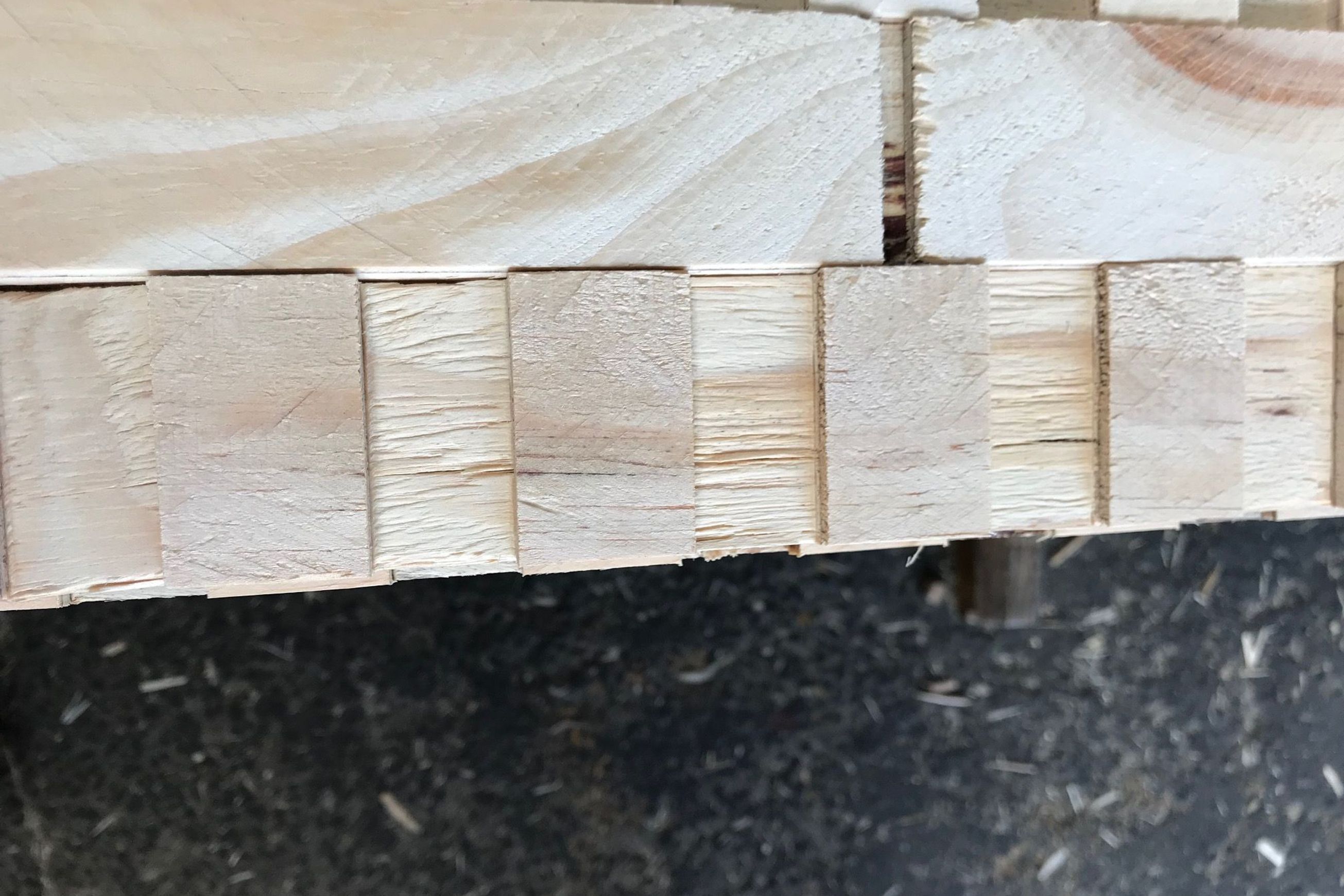 Custom Castellated Timber Cavity Batten