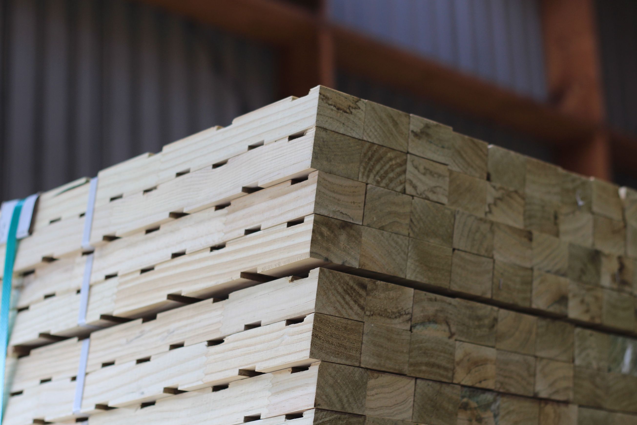 Custom Castellated Timber Cavity Batten
