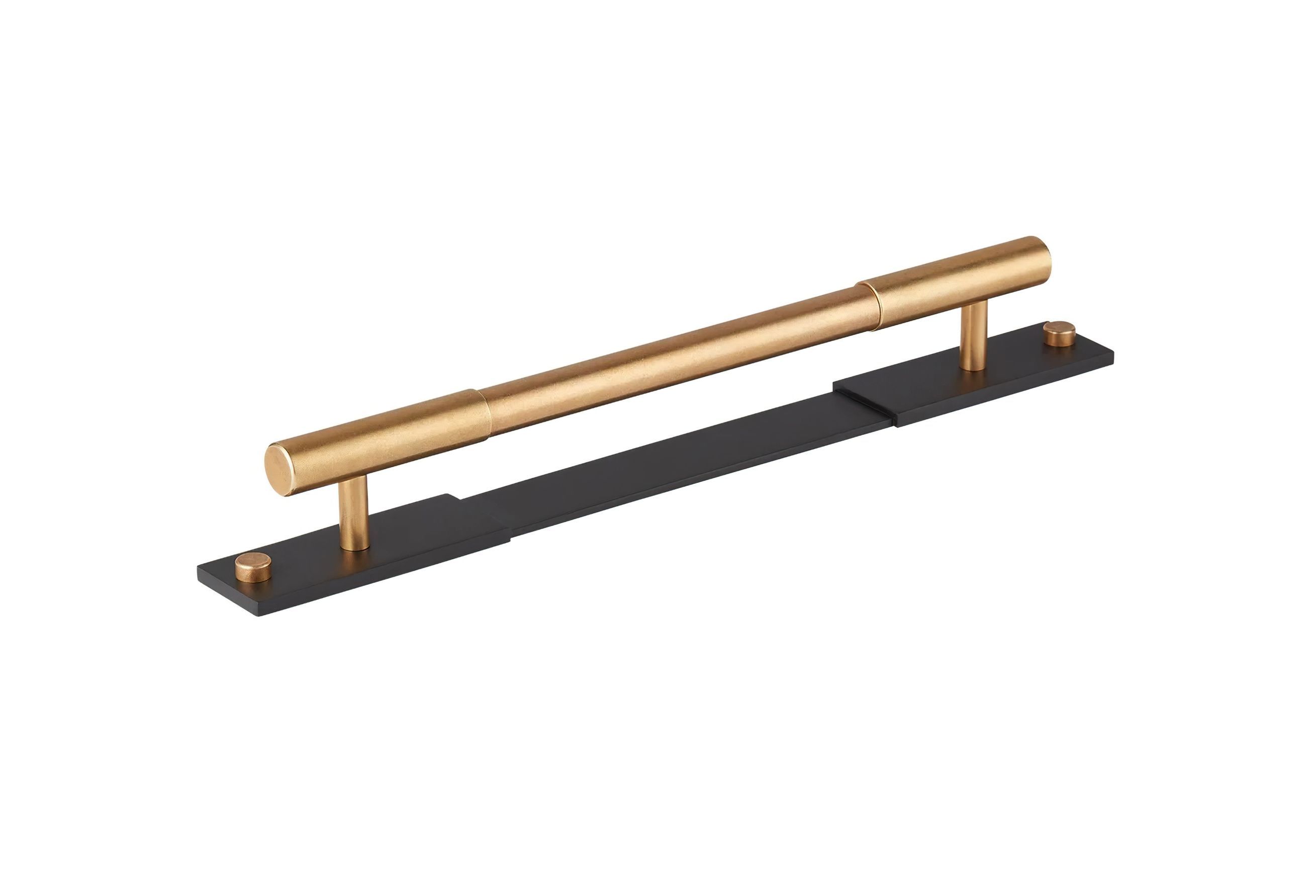 Armac Martin - Mix3 Plain Cabinet Handle with Backplate