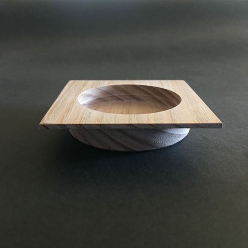 Setto Cube - Timber Door Handle - TDH010d