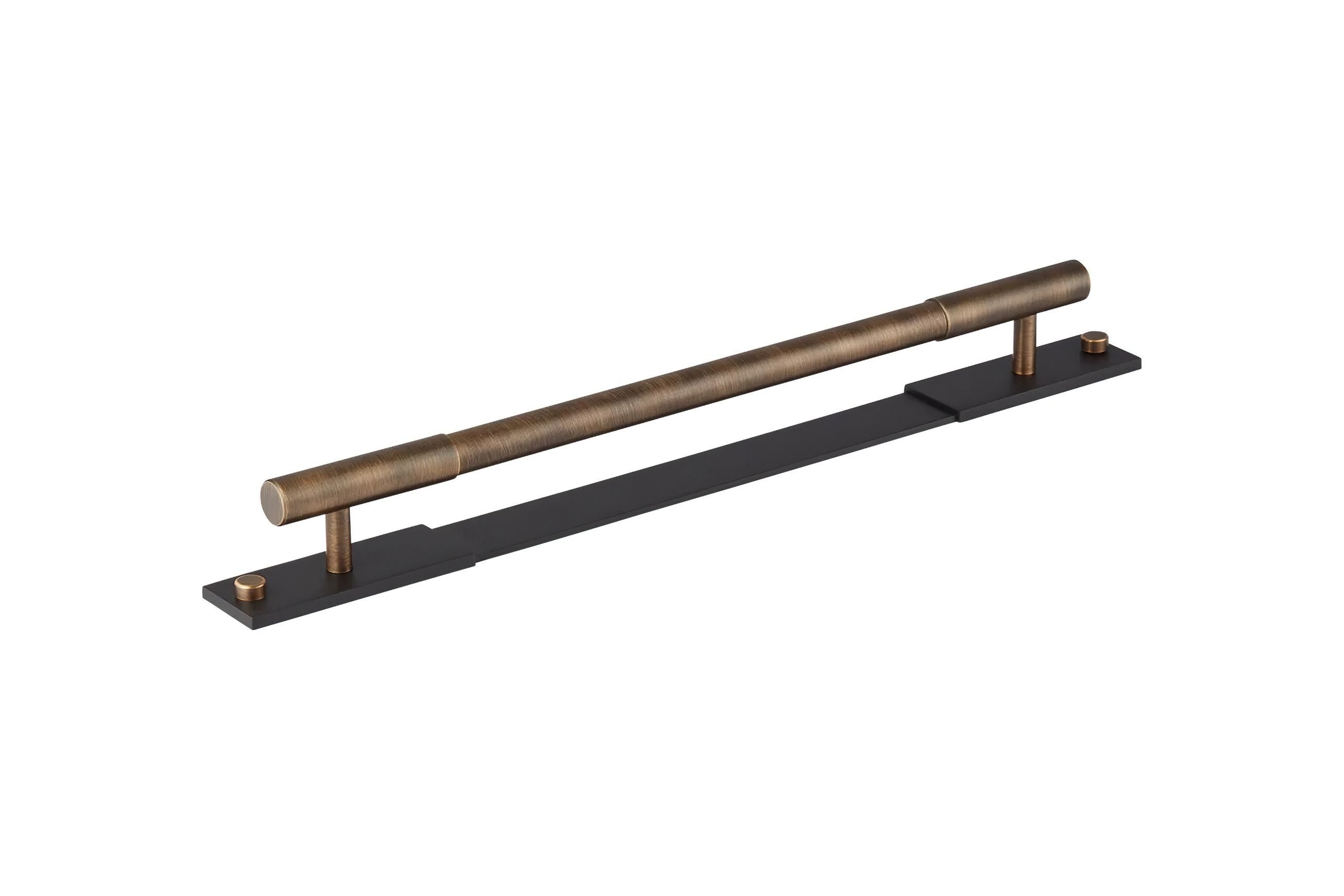 Armac Martin - Mix3 Plain Cabinet Handle with Backplate