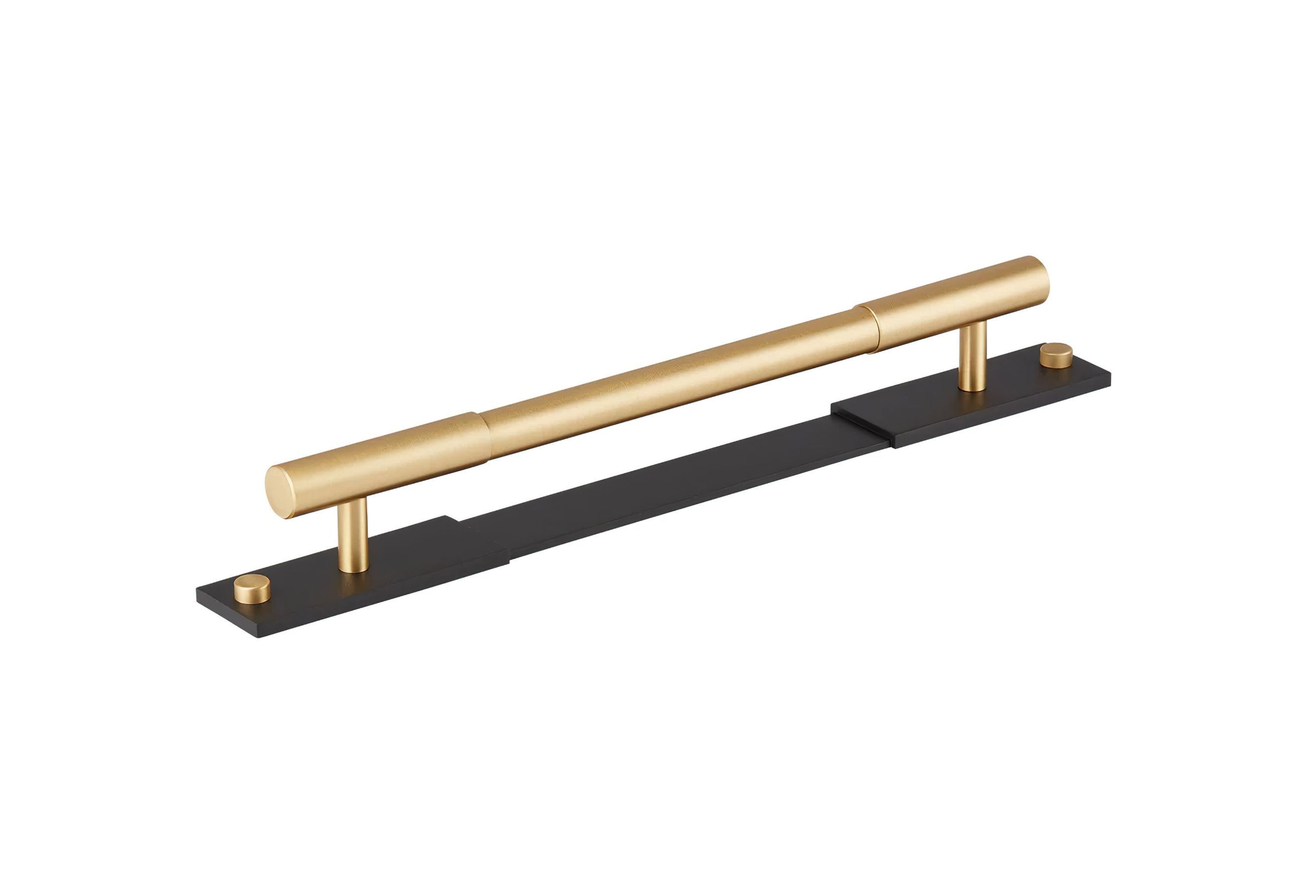 Armac Martin - Mix3 Plain Cabinet Handle with Backplate