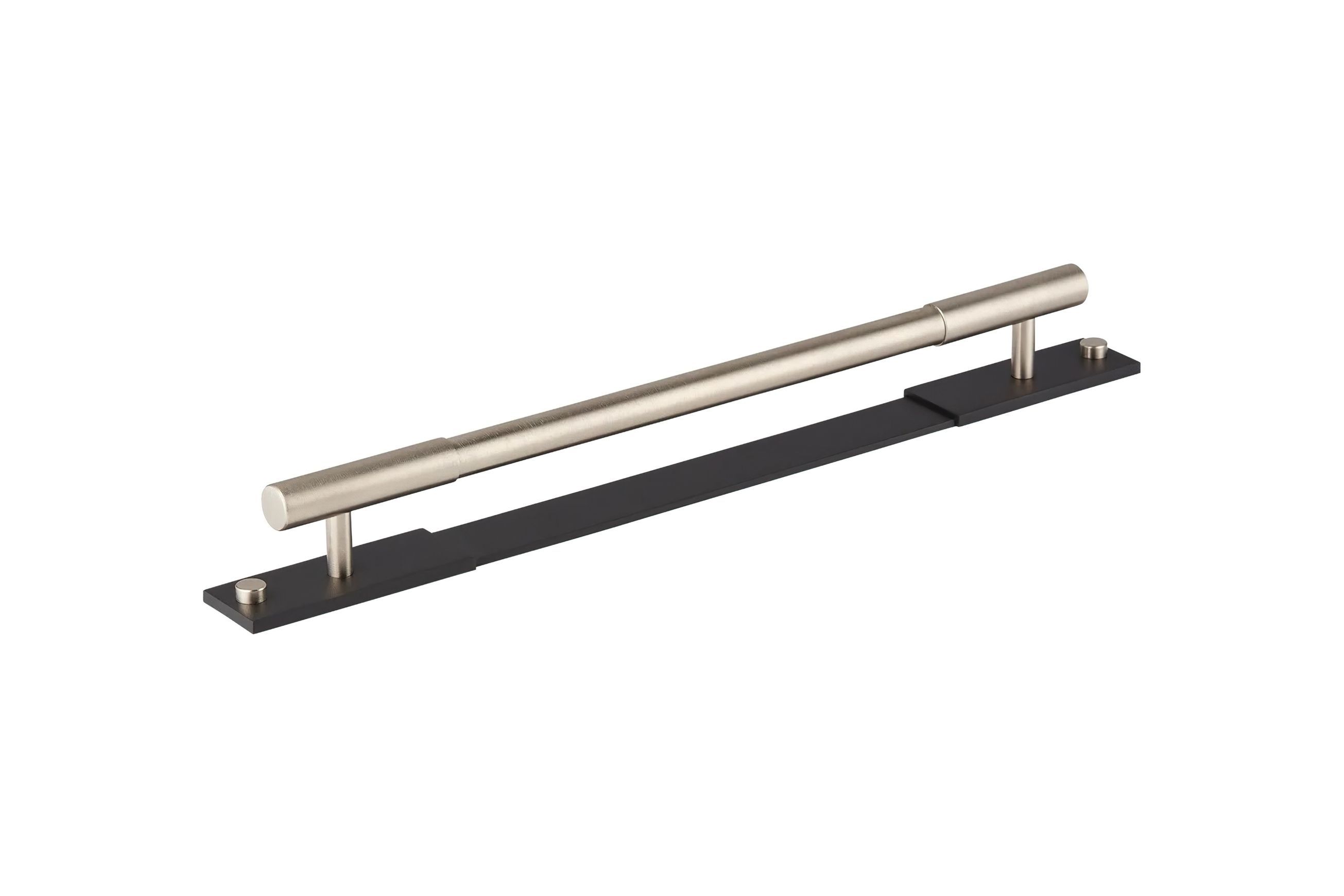 Armac Martin - Mix3 Plain Cabinet Handle with Backplate