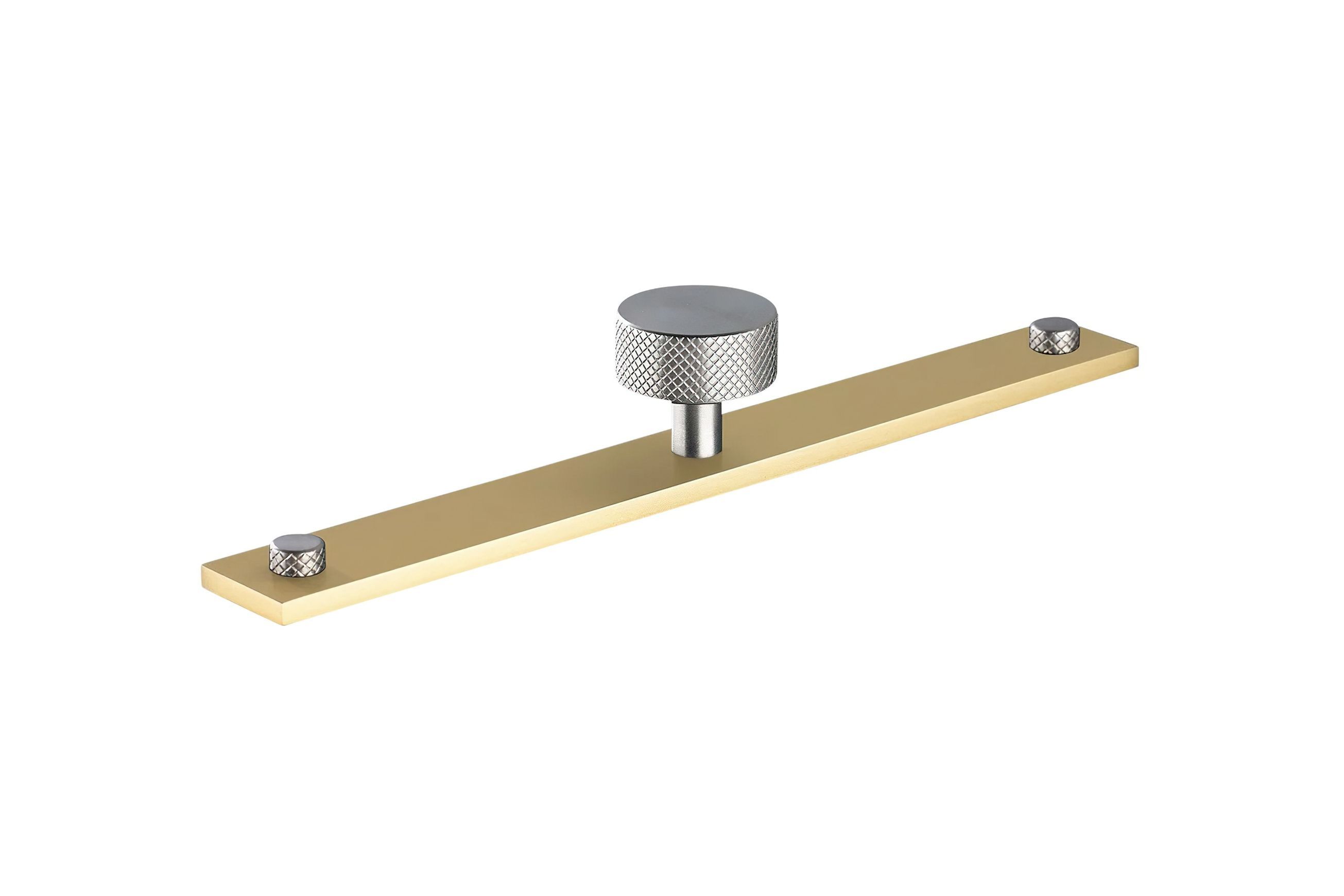 Armac Martin - Mix1 Diamond Knurled Knob w Back Plate