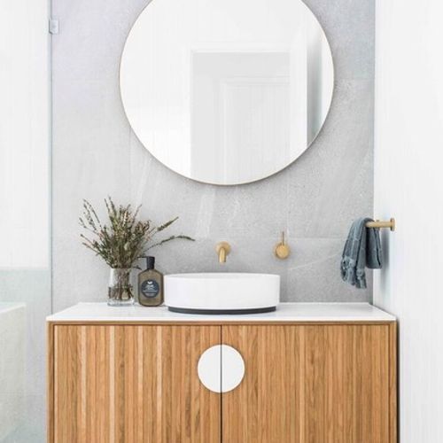 Timber Circle Pull Handle