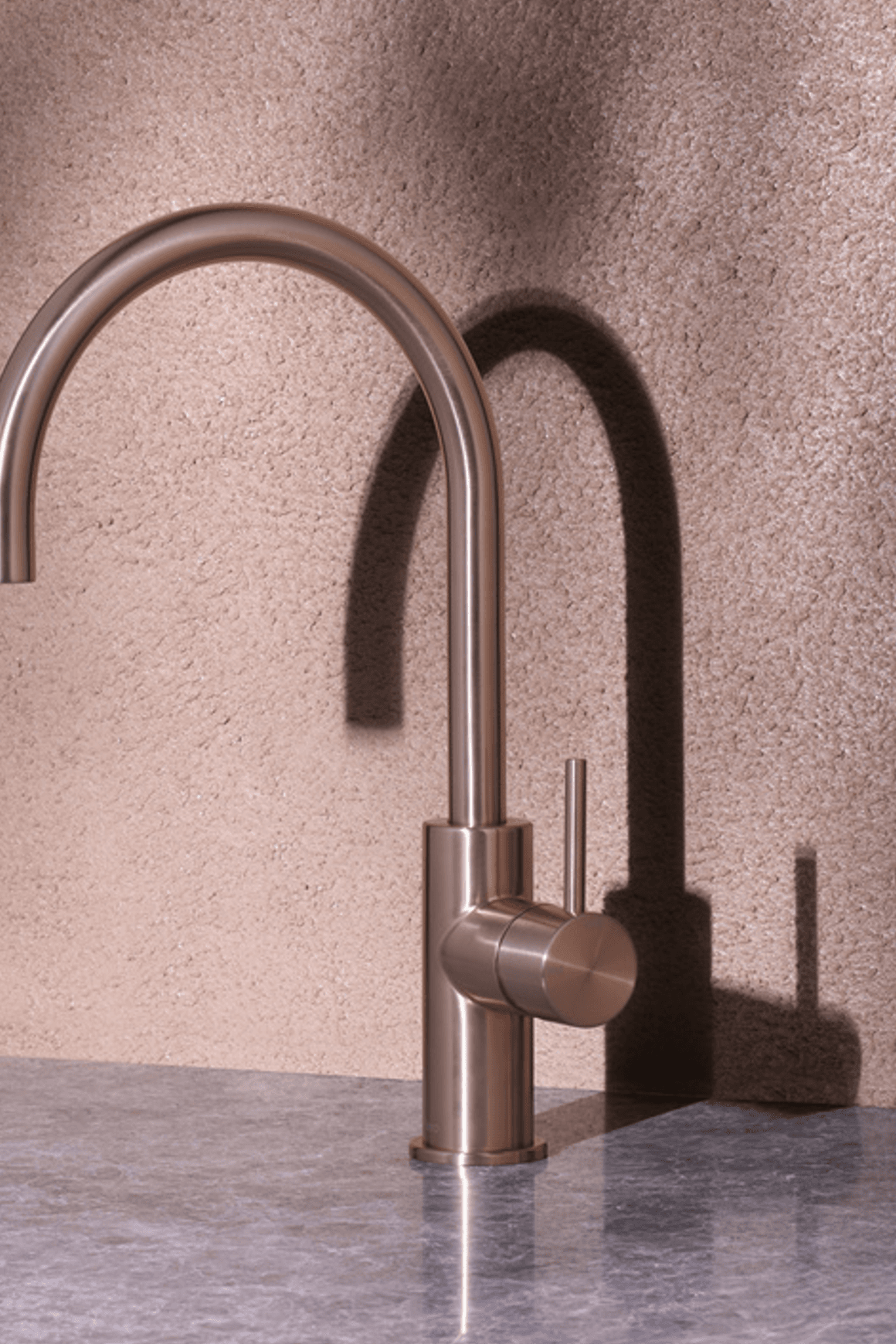 Zen SS316L Kitchen Mixer & Hand Spray | Brushed Bronze
