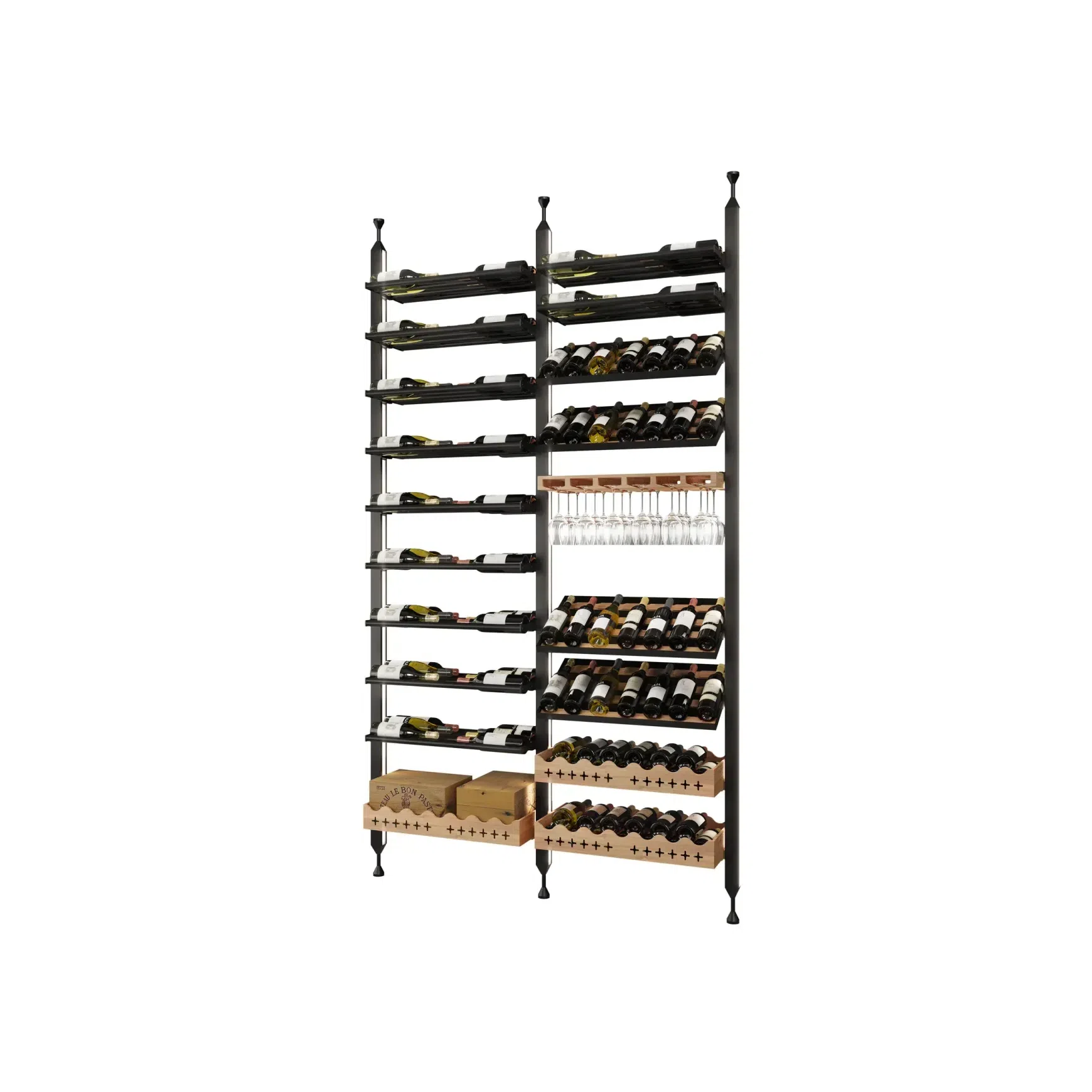 Lumi Nexus Modular Wine Display System