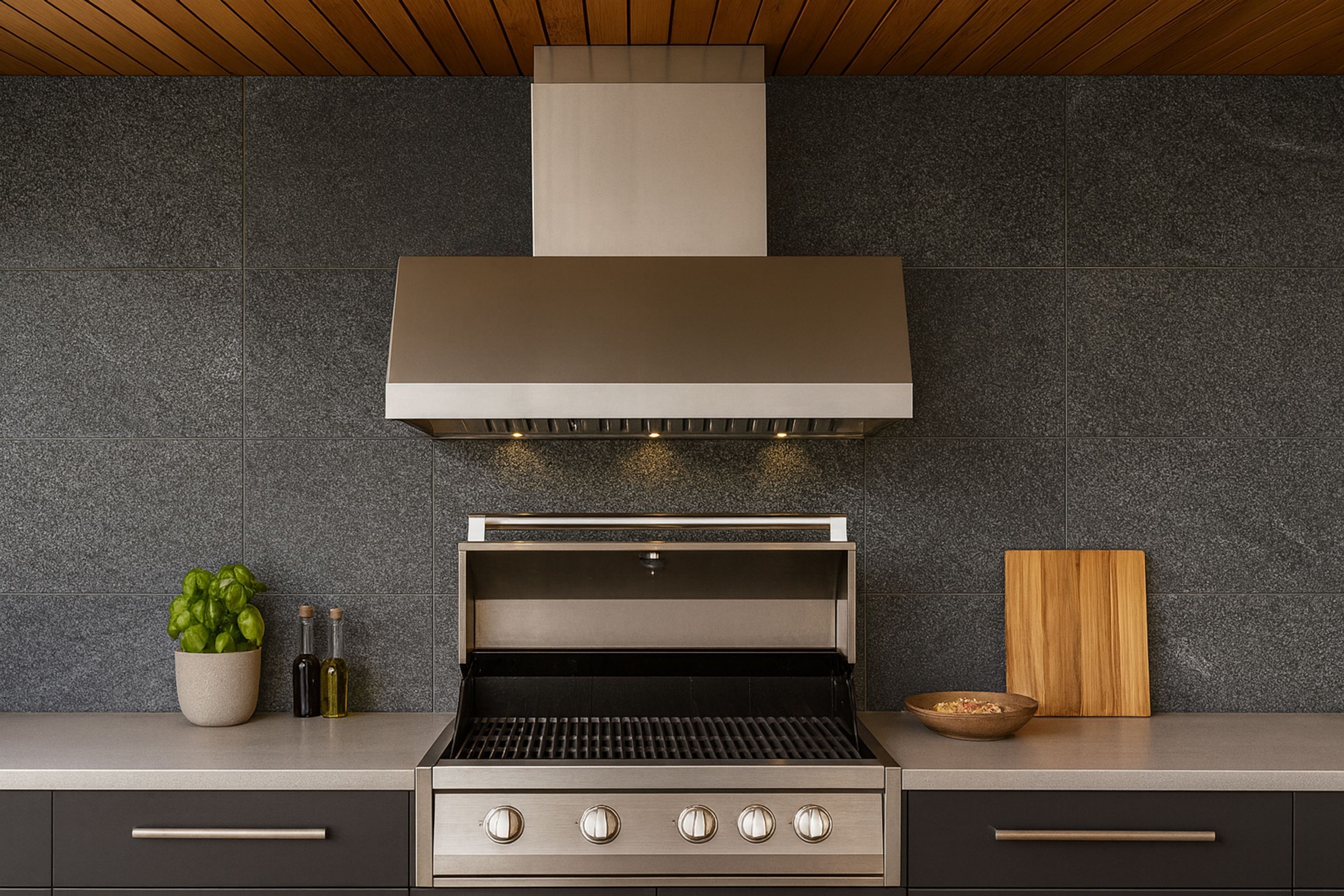 BBQ Alfresco Rangehood 1200mm - DBH1200