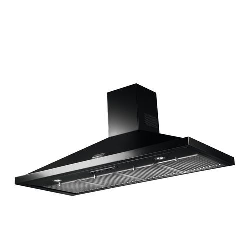 Falcon Black 110cm Canopy Rangehood