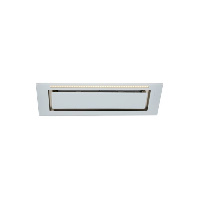 Silent White Undermount Rangehood 900mm - KLS-9GLASS
