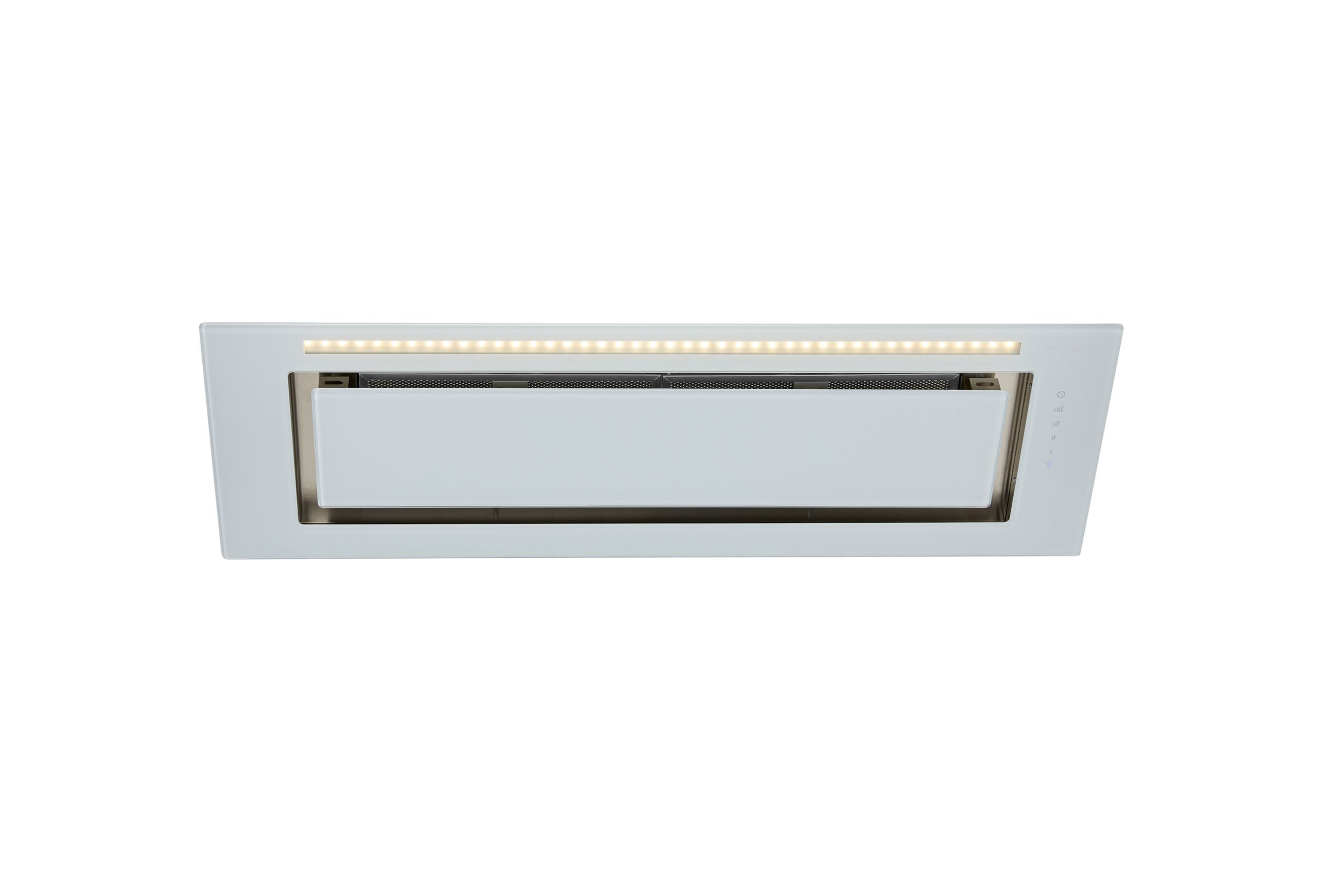 Silent White Undermount Rangehood 900mm - KLS-9GLASS