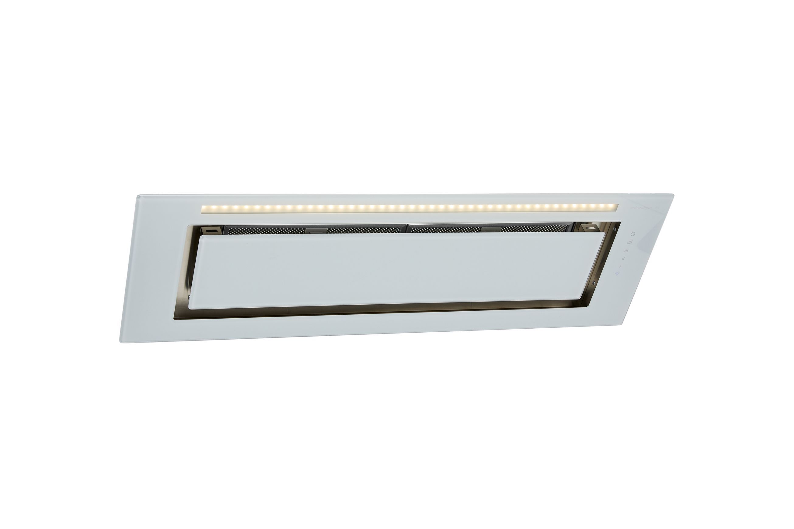 Silent White Undermount Rangehood 900mm - KLS-9GLASS