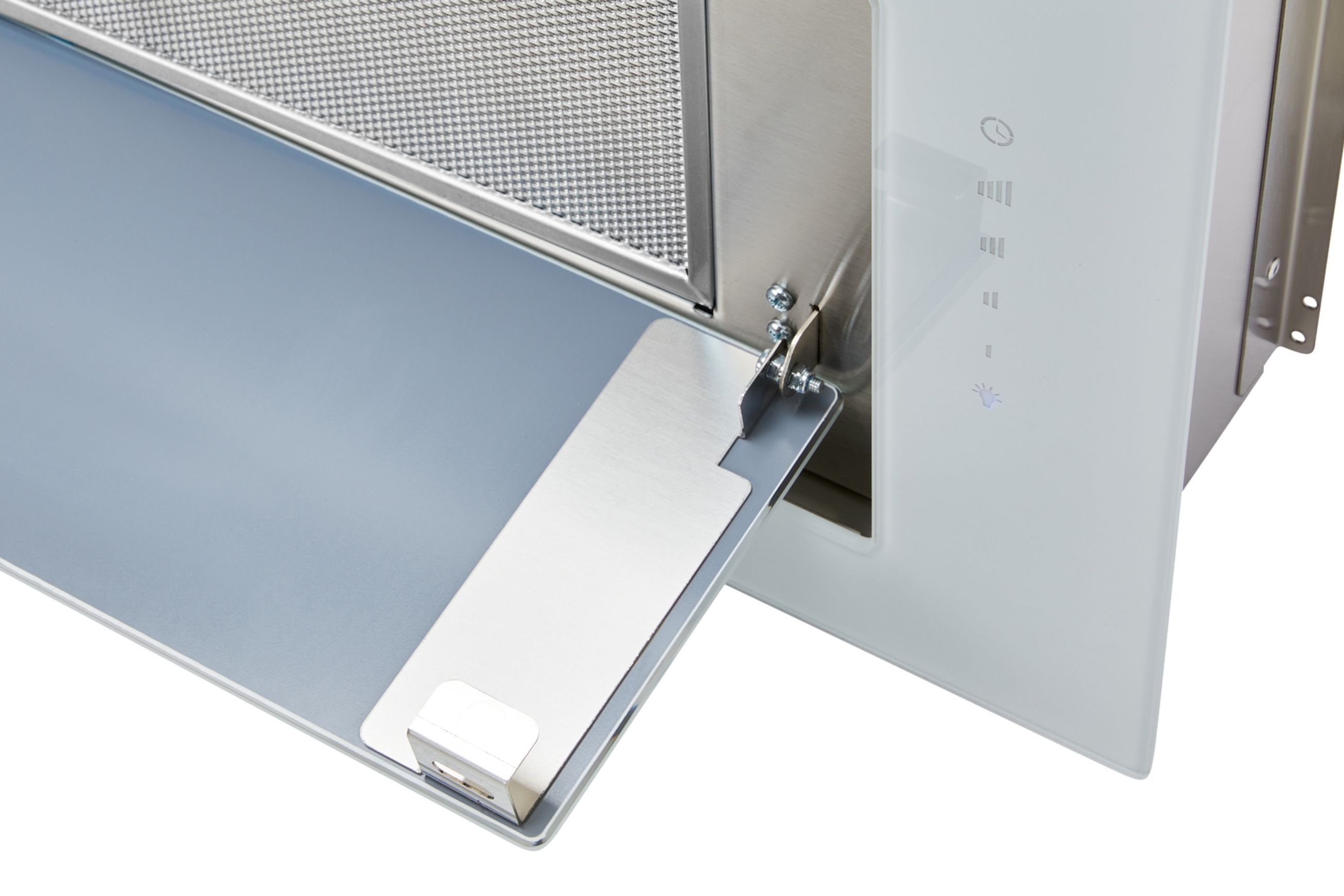 Silent White Undermount Rangehood 900mm - KLS-9GLASS