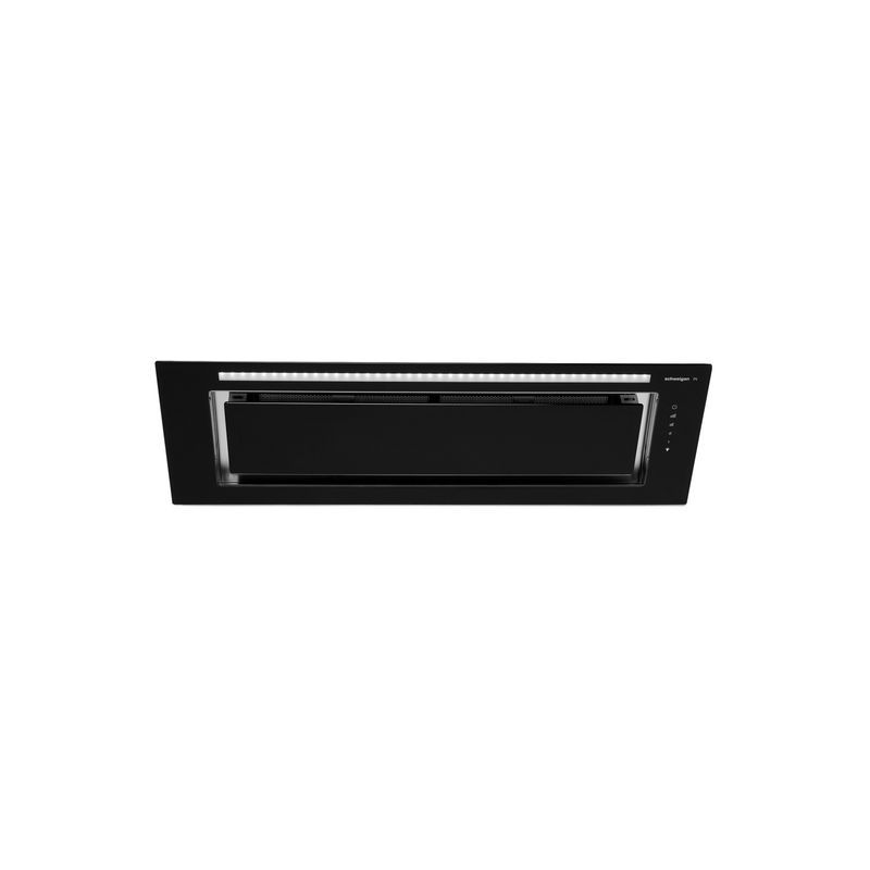 Silent Glass Undermount Rangehood 900mm - KLS-9GLASSBLK