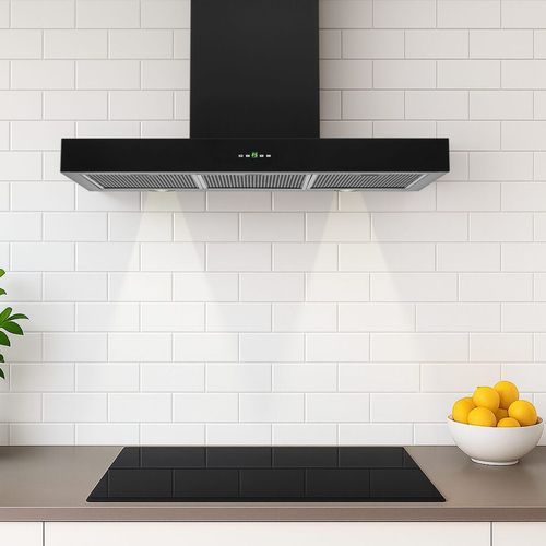 Mia 900mm Wall Mount Rangehood