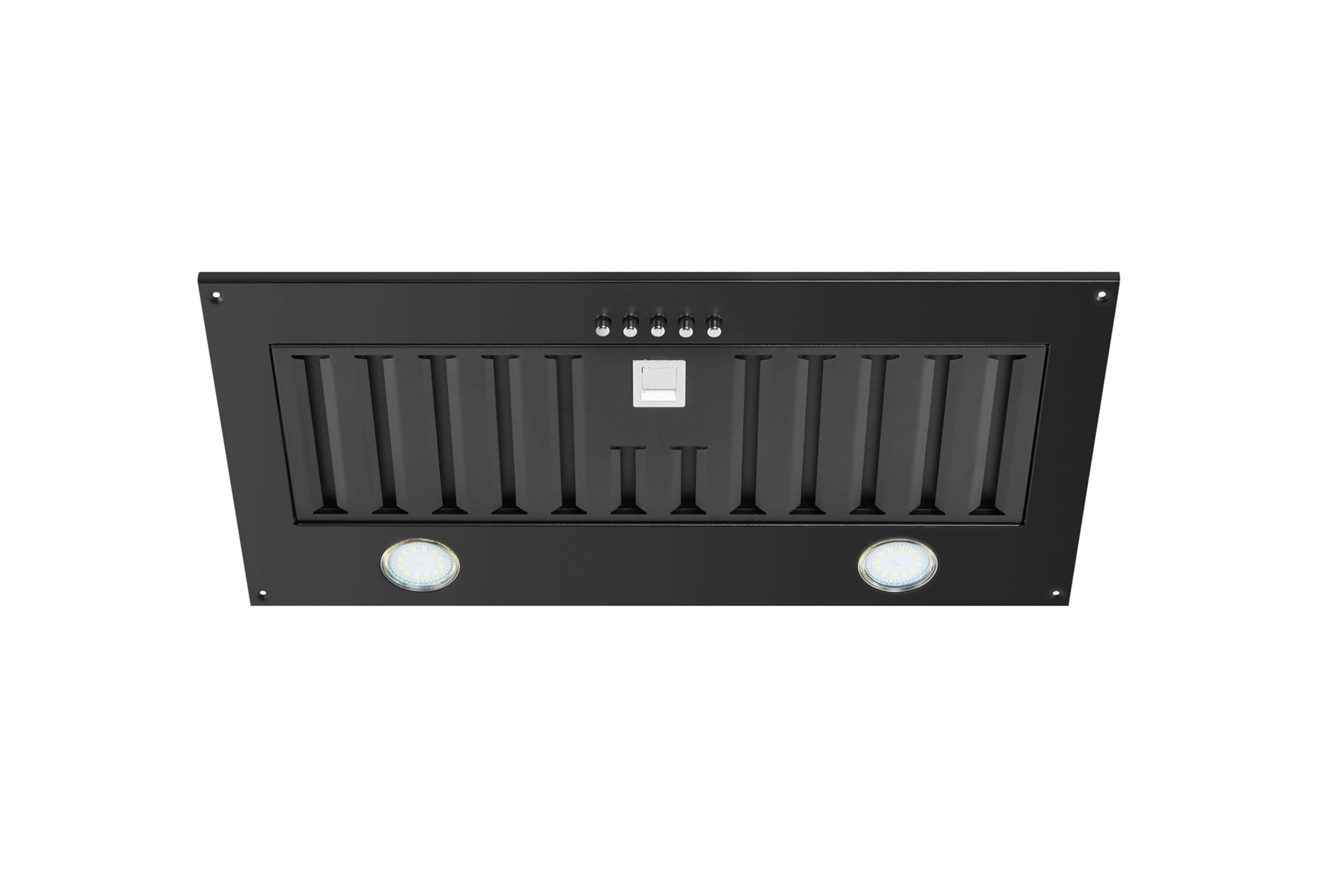 Black Undermount Rangehood 600mm (Non Silent) - SWU-6B